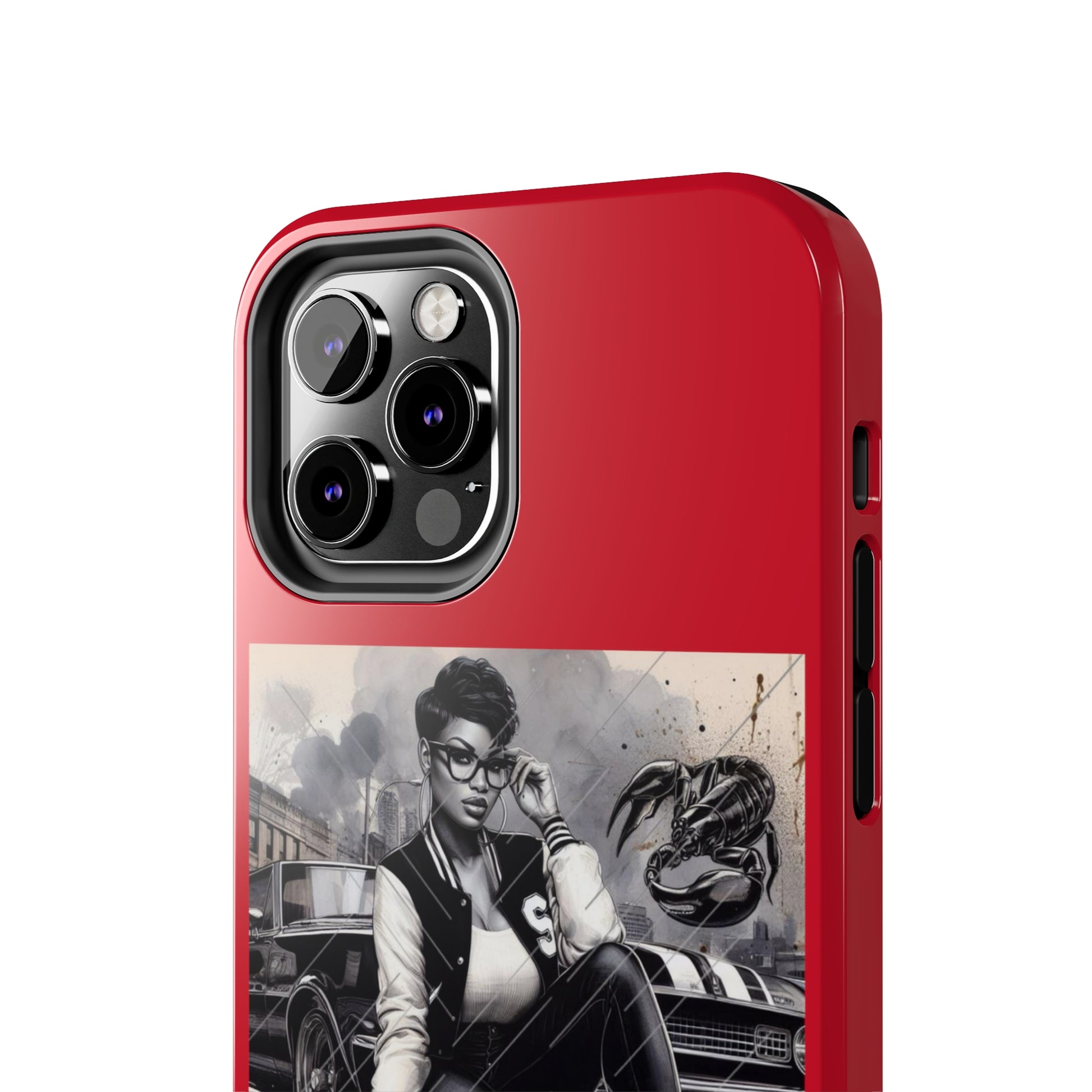 Scorpio Red Tough Phone Cases - Phone Case