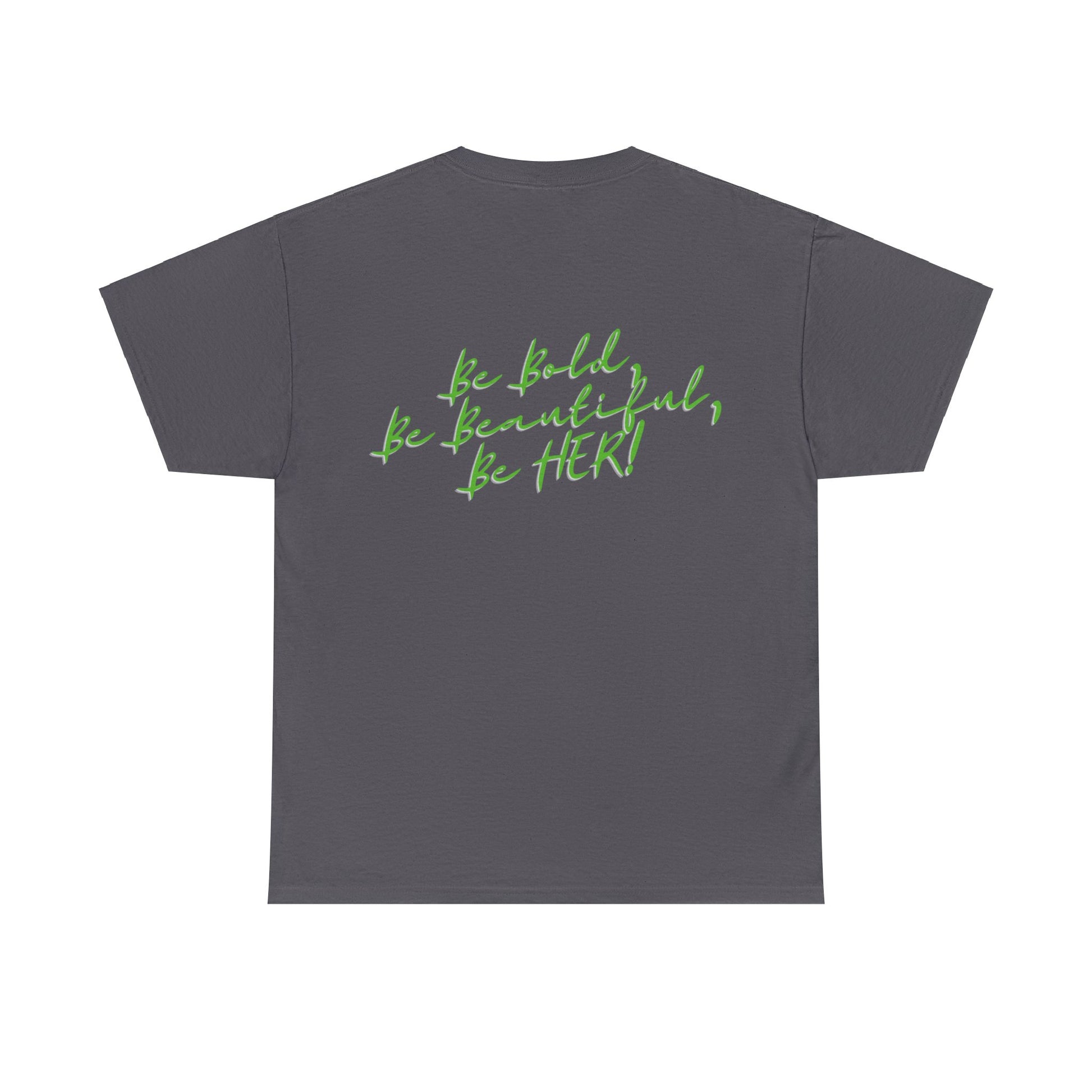 URHER Green Heavy Cotton Tee - T-Shirt