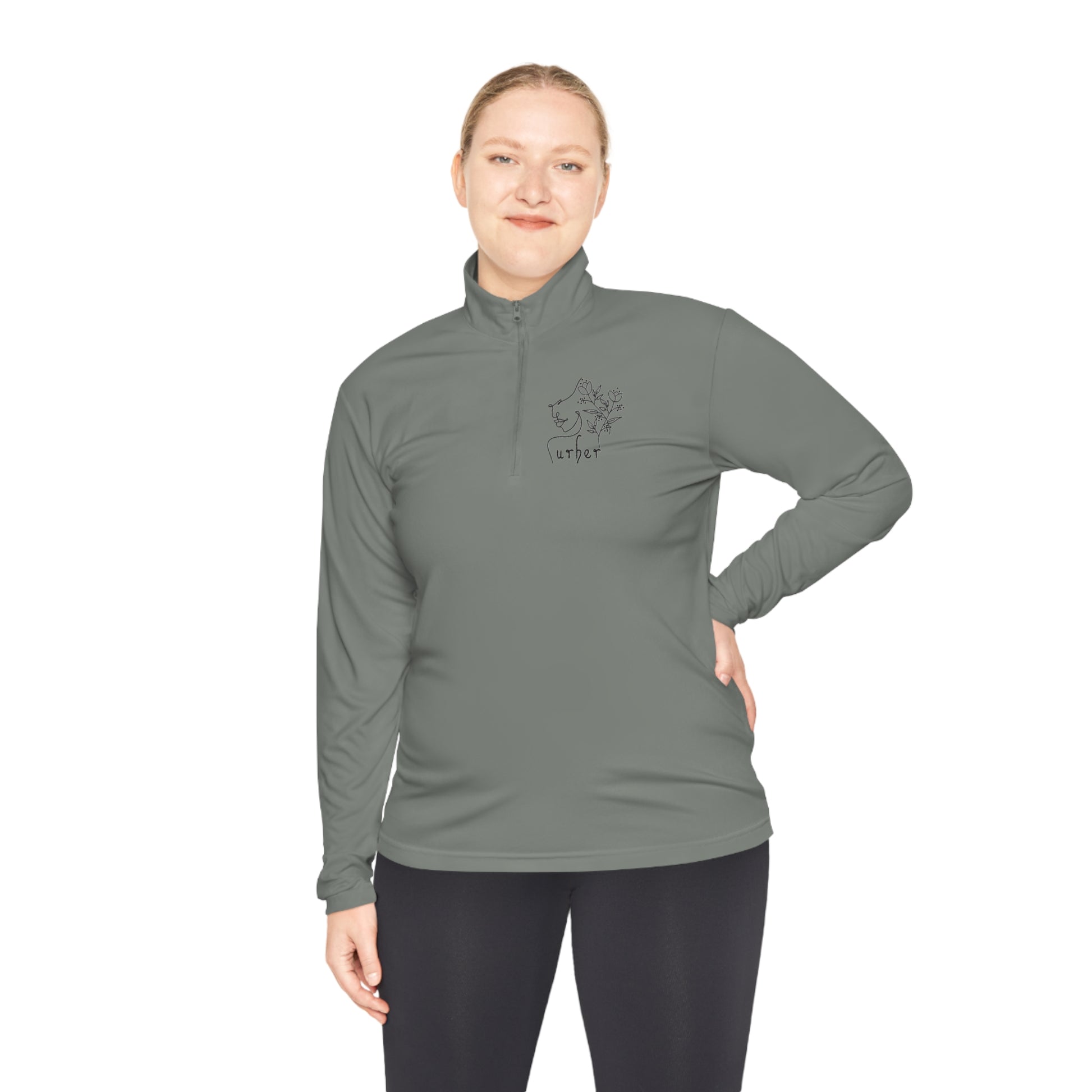 Bet on me Unisex Quarter-Zip Pullover - Long-sleeve