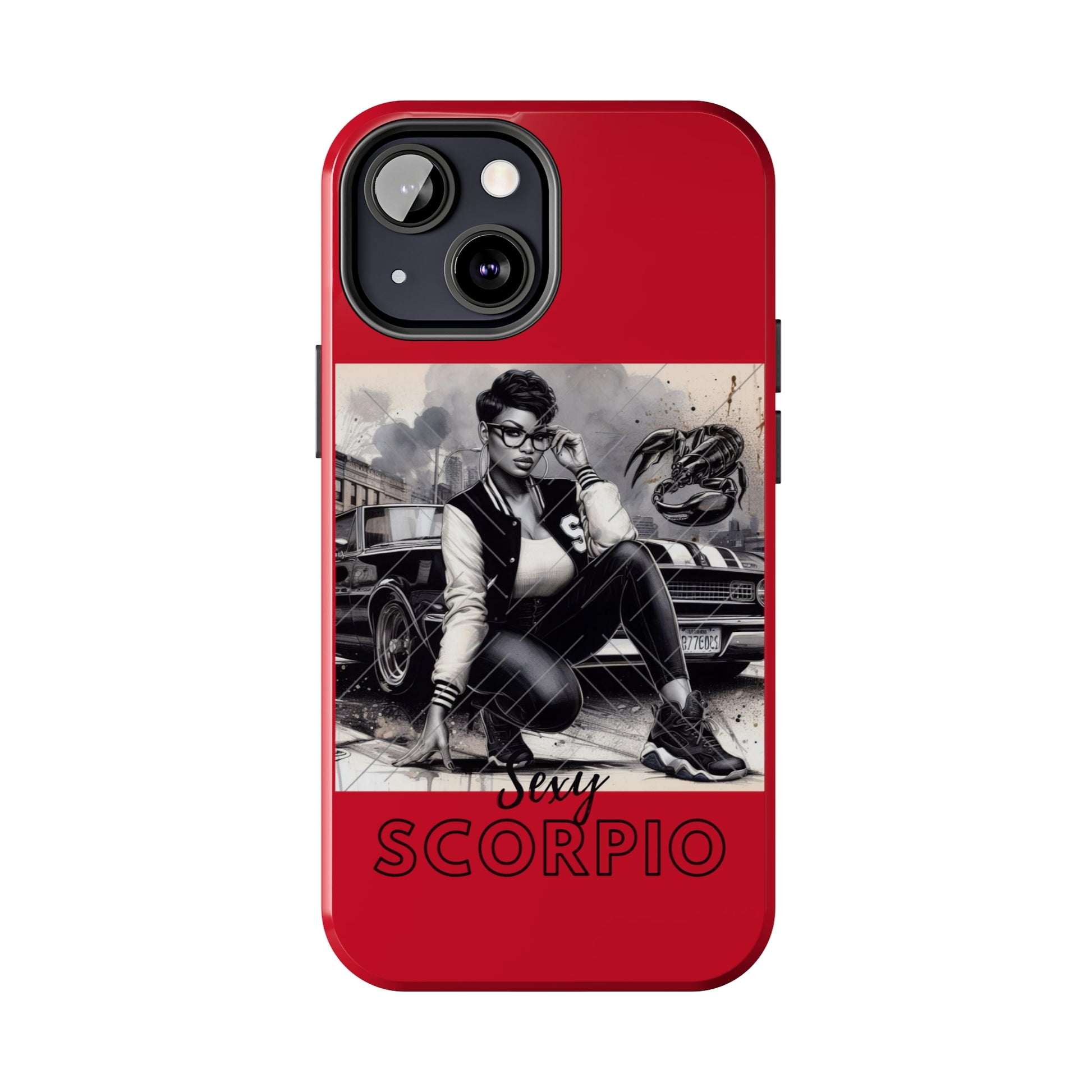 Scorpio Red Tough Phone Cases - Phone Case