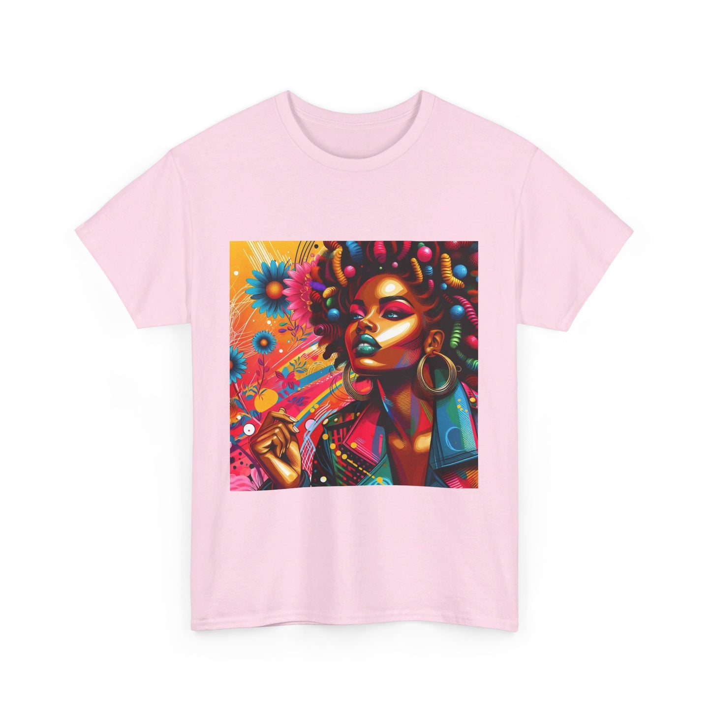 Vibrant Girl Unisex Heavy Cotton Tee