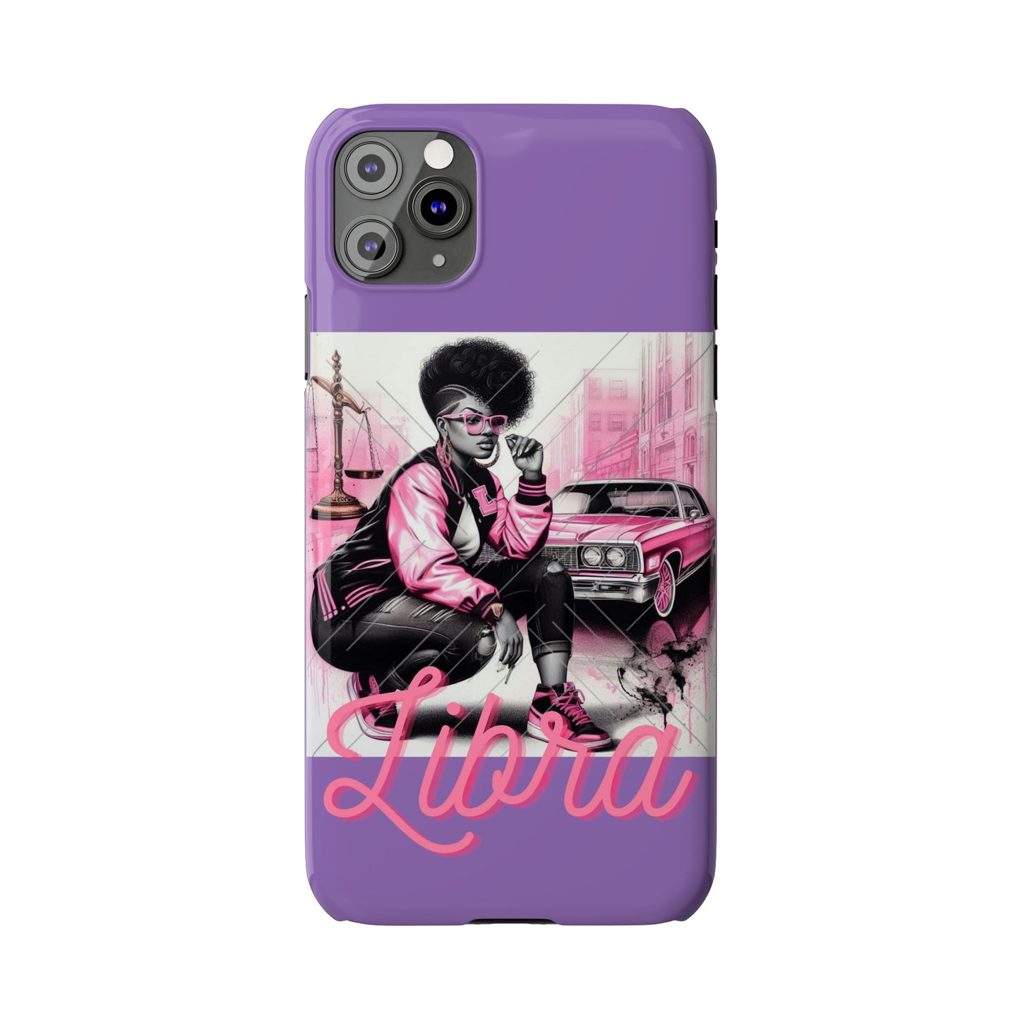 Libria Purple Phone Cases - Phone Case