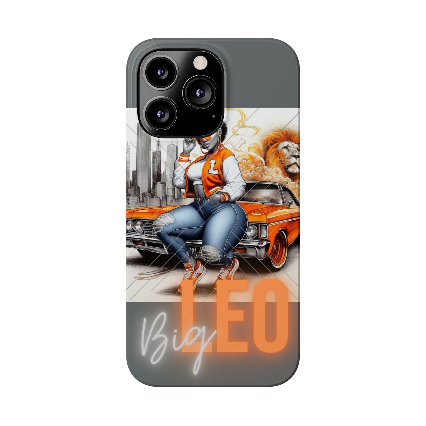 Leo Grey Phone Cases - Phone Case