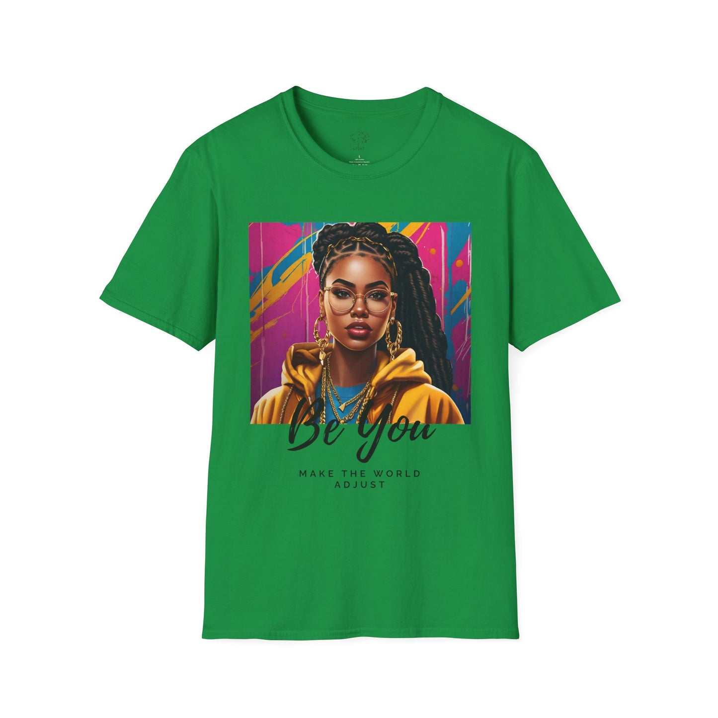 Be You Locs Unisex Softstyle T-Shirt - Irish Green / S - T-Shirt