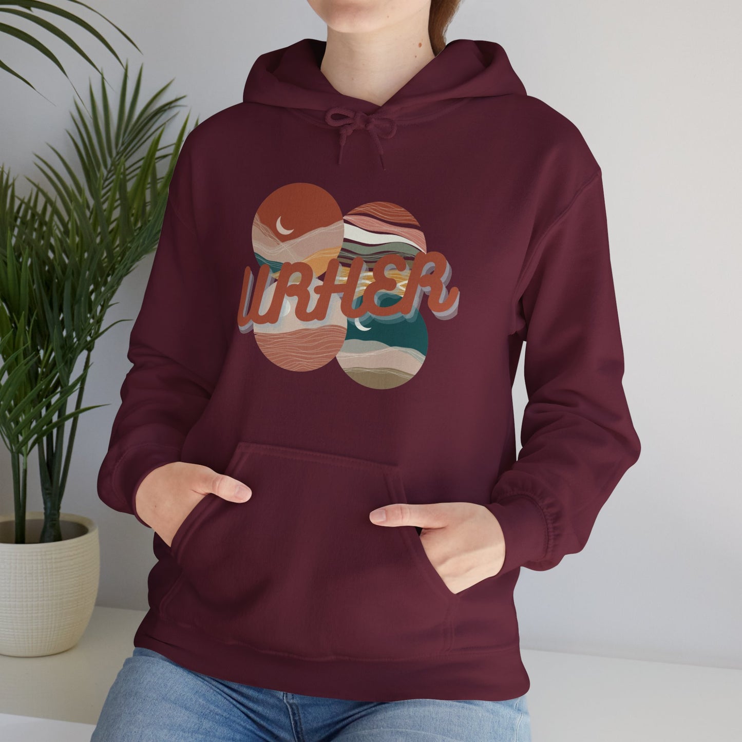 Unstoppable Unisex Heavy Blend™ Hoodie - Maroon / S - Hoodie