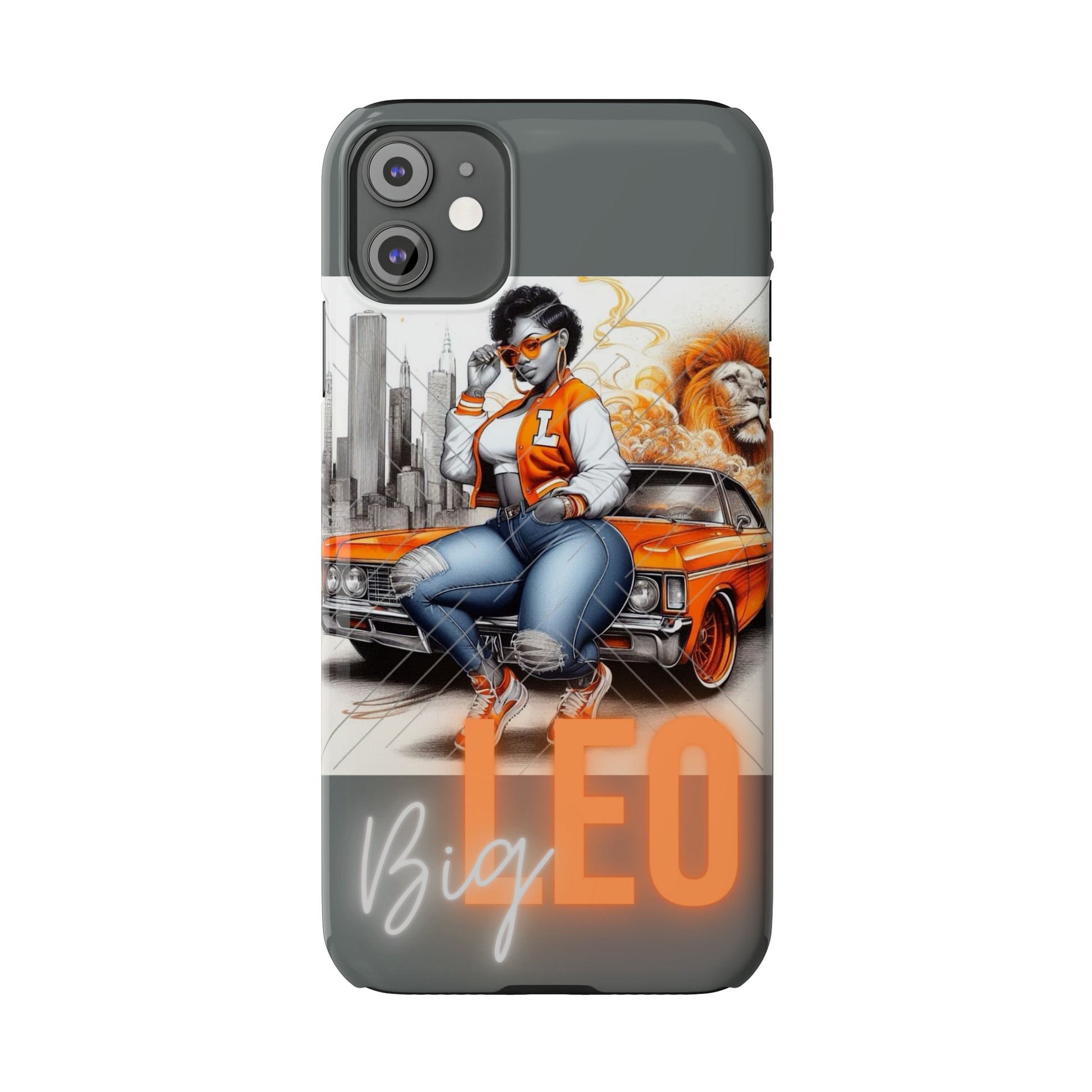 Leo Grey Phone Cases - Phone Case