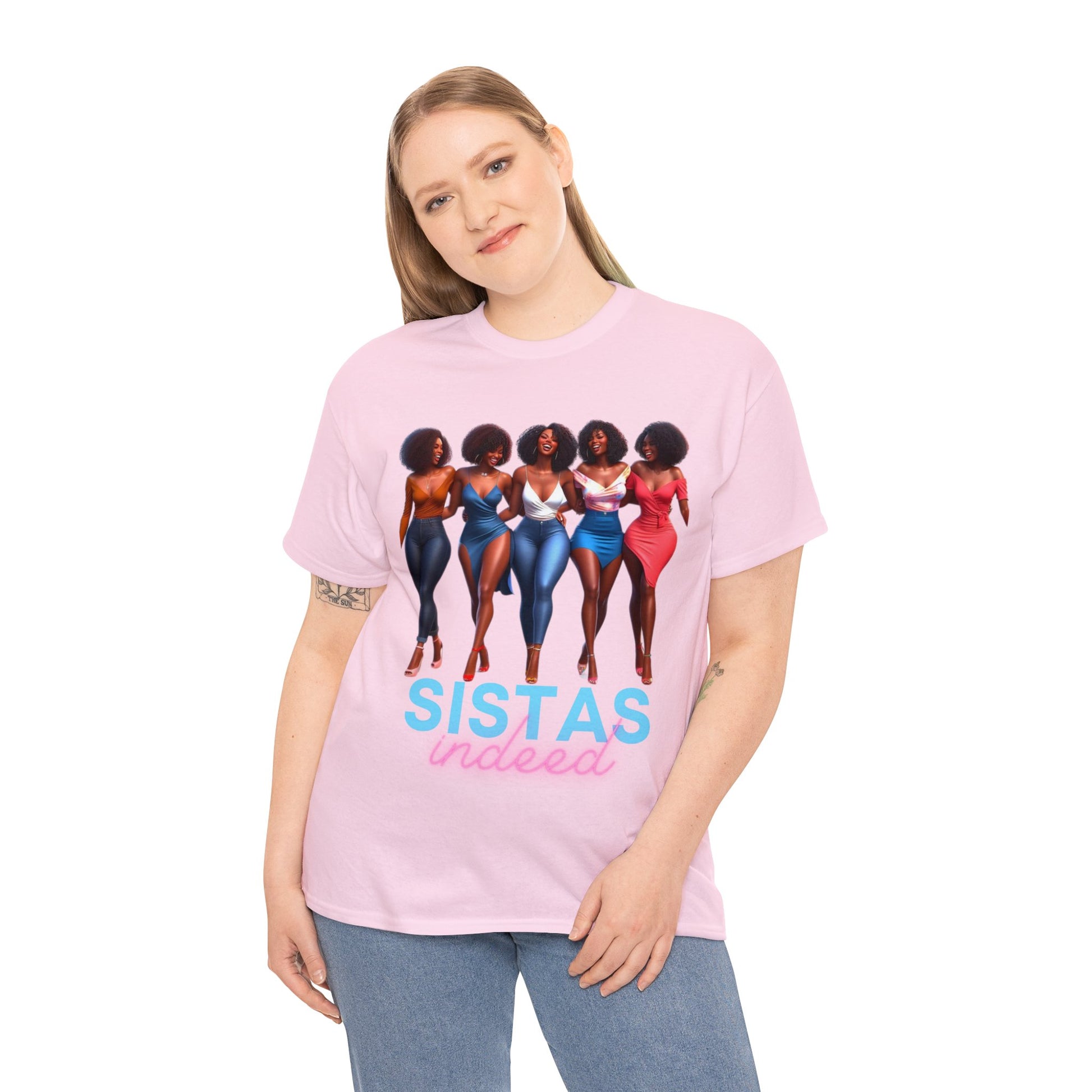 Sistas Indeed Unisex Heavy Cotton Tee - T-Shirt