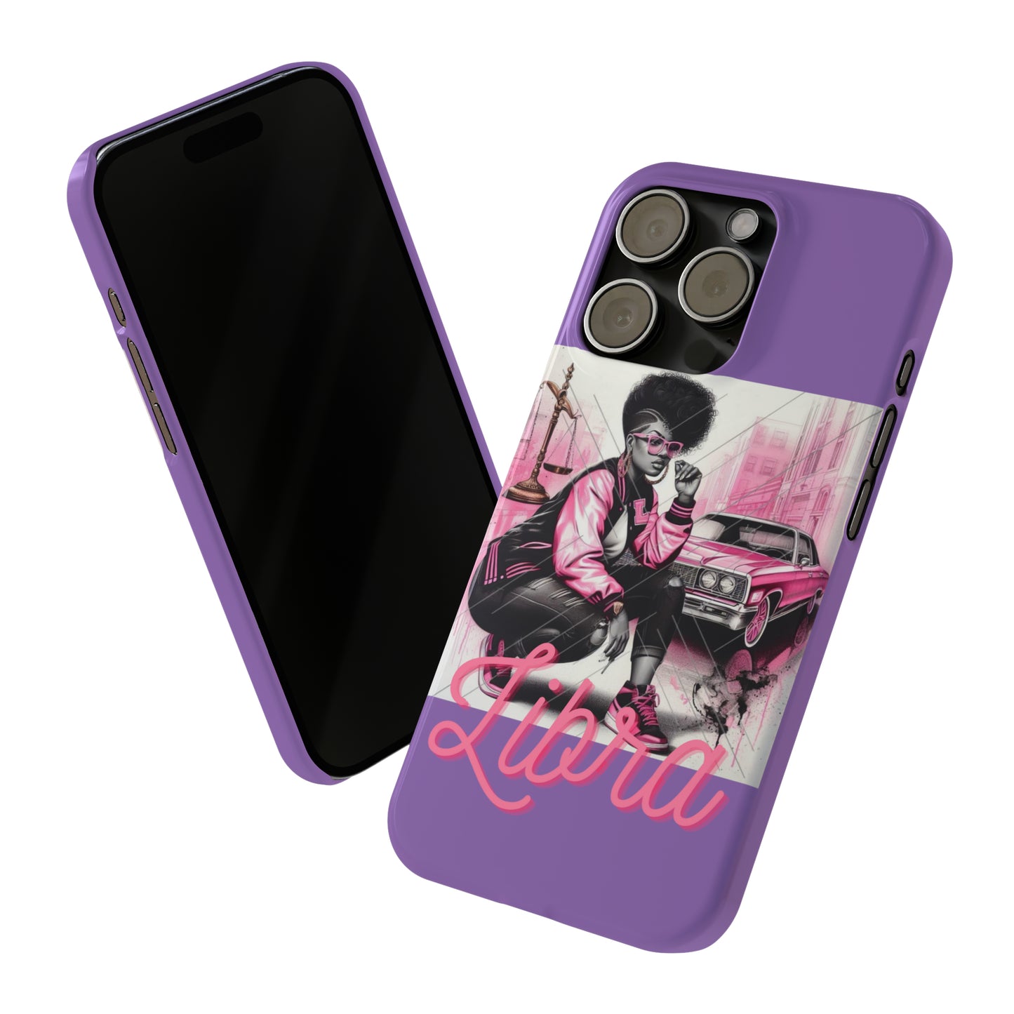 Libria Purple Phone Cases - Phone Case