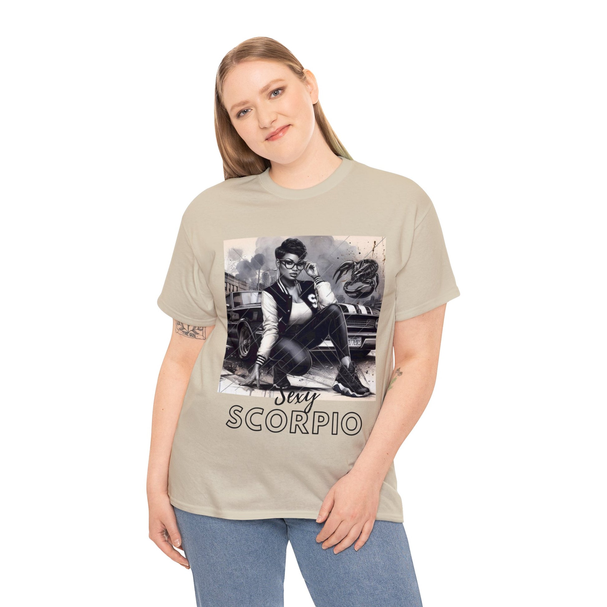 Sexy Scorpio Unisex Heavy Cotton Tee - T-Shirt