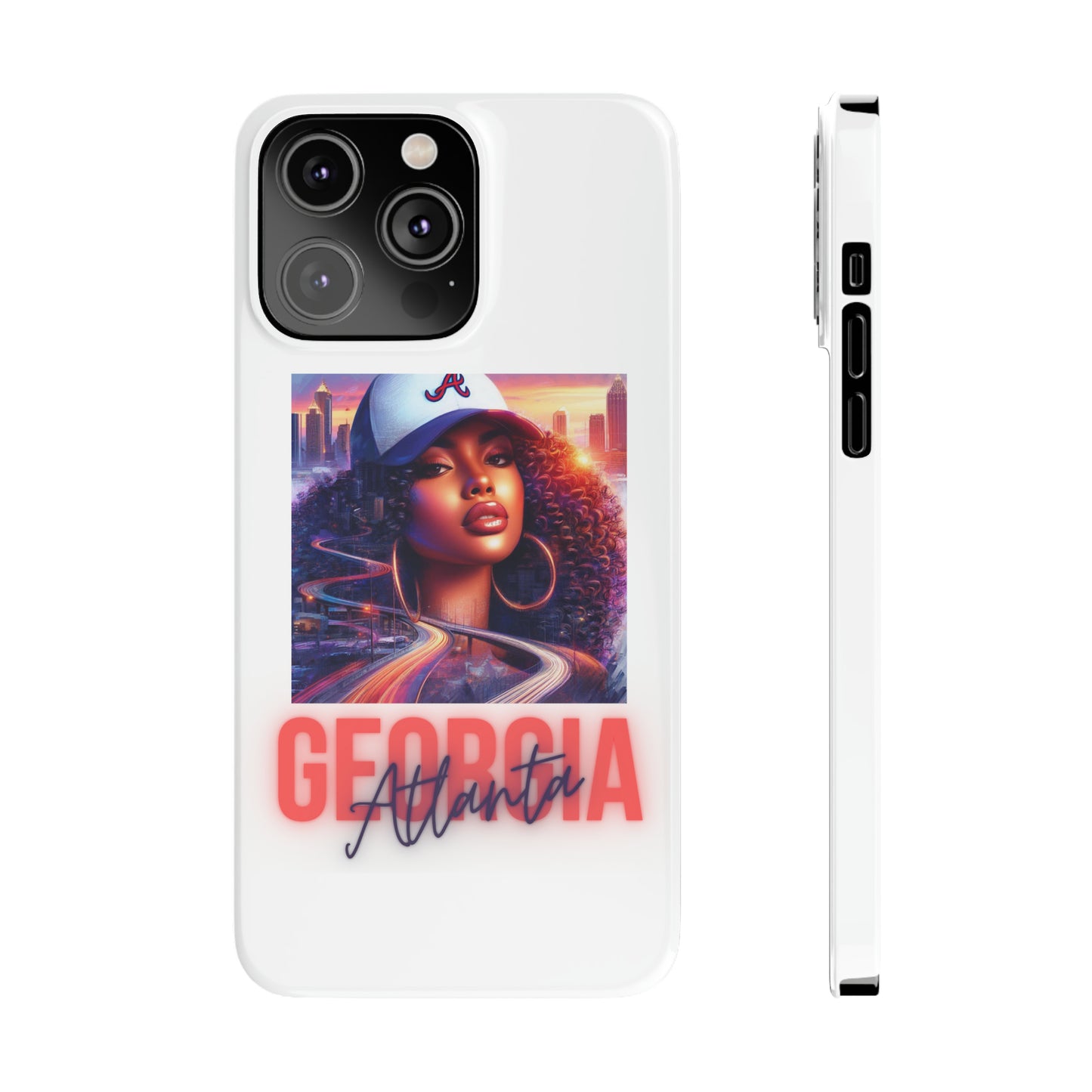 Atlanta GA Slim Phone Cases - iPhone 14 Pro Max - Phone Case