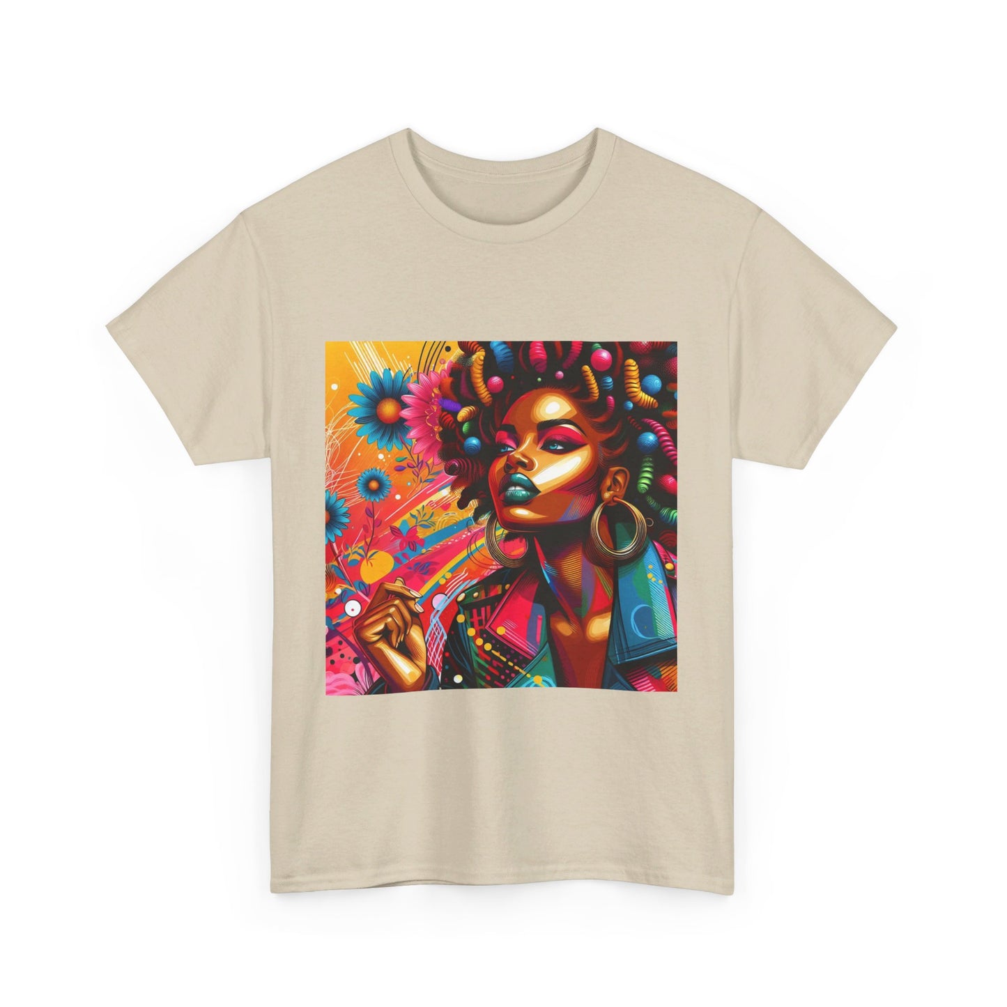 Vibrant Girl Unisex Heavy Cotton Tee