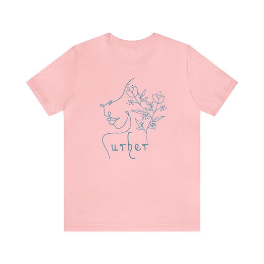 URHER Sleeve Tee - Pink / S - T-Shirt