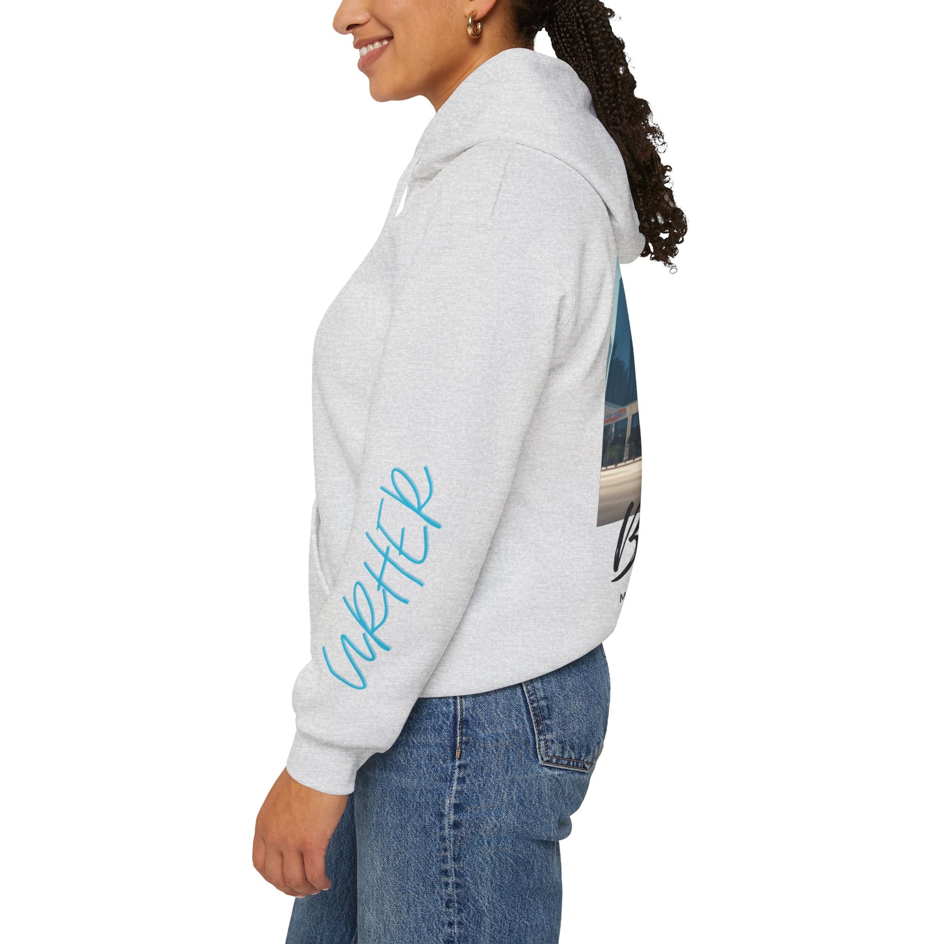 Be You Curly Unisex Heavy Blend Hoodie - Hoodie