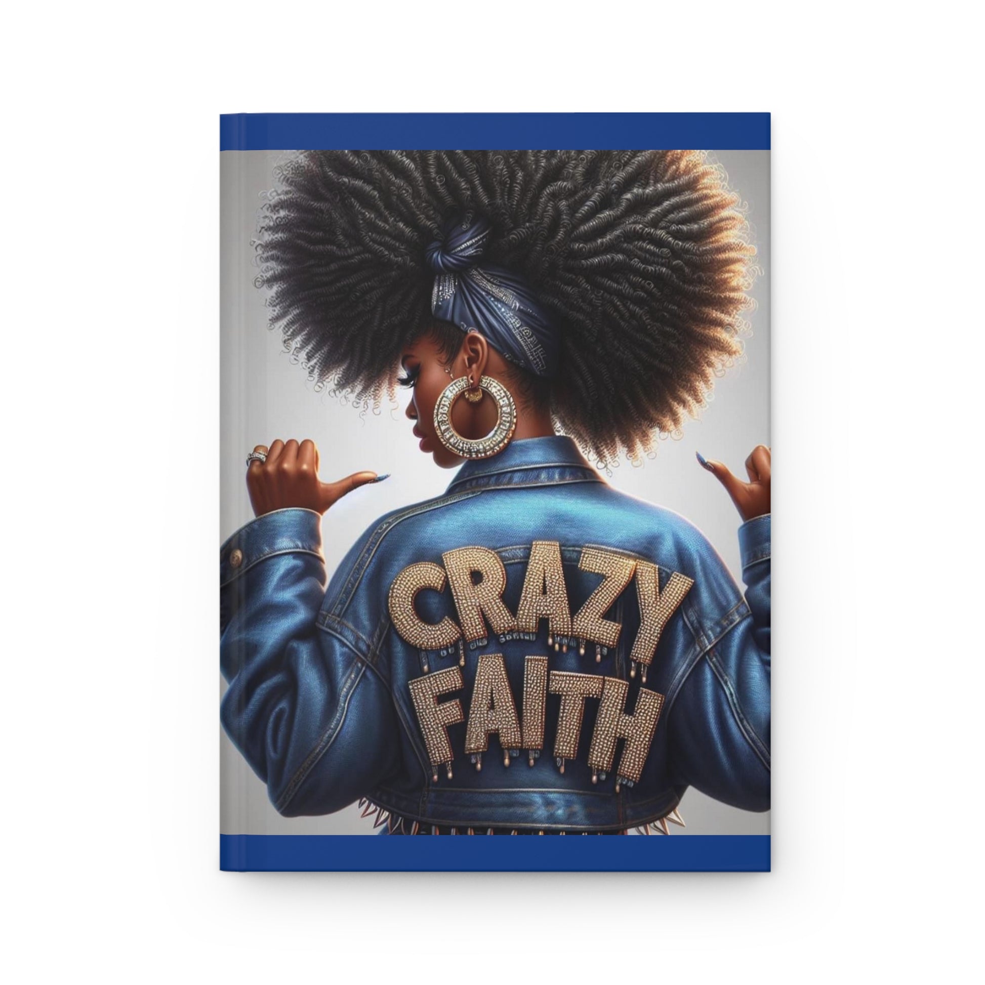 Crazy Faith Hardcover Journal Matte - Journal - Paper products