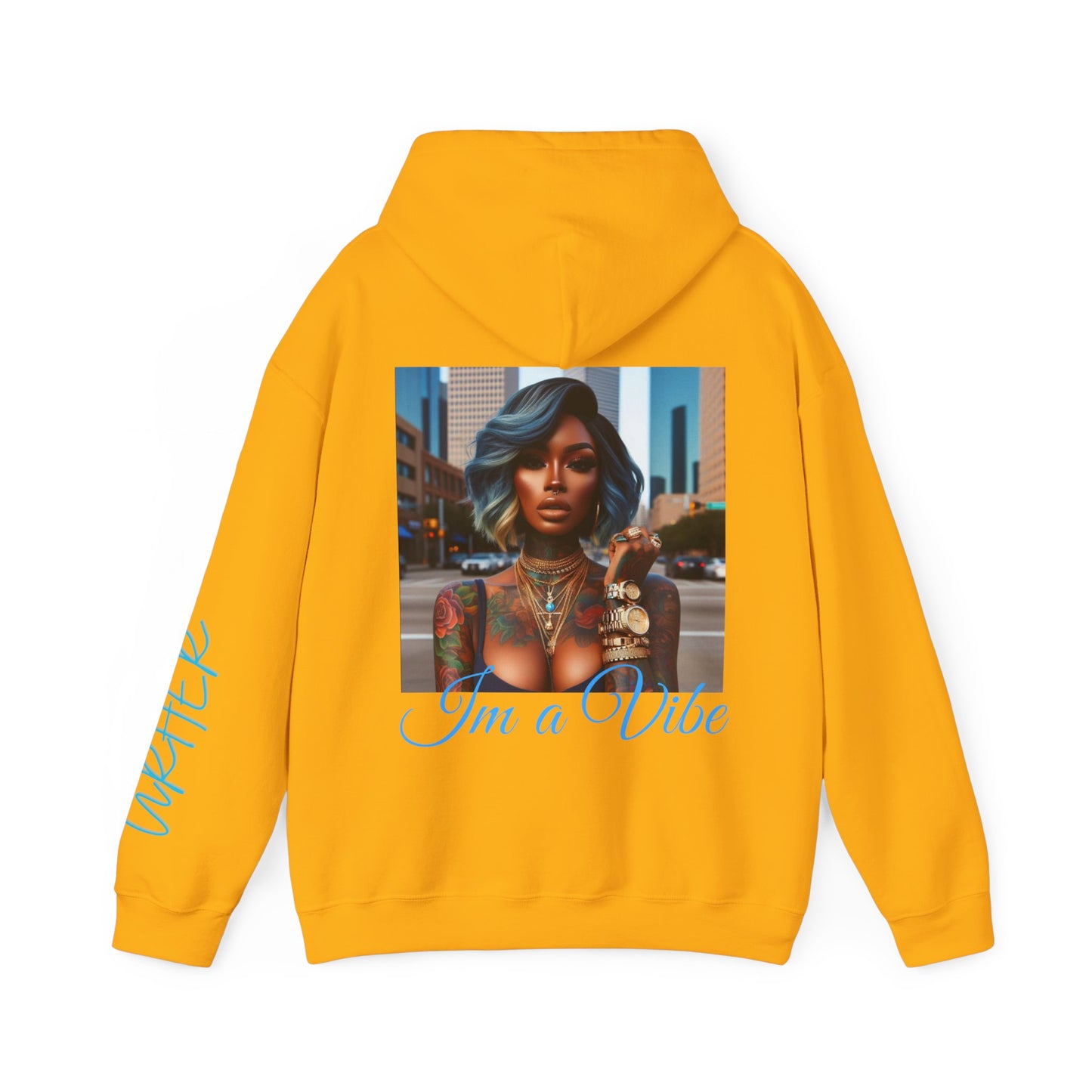 Im a Vibe bob Unisex Heavy Blend Hoodie - Gold / S - Hoodie