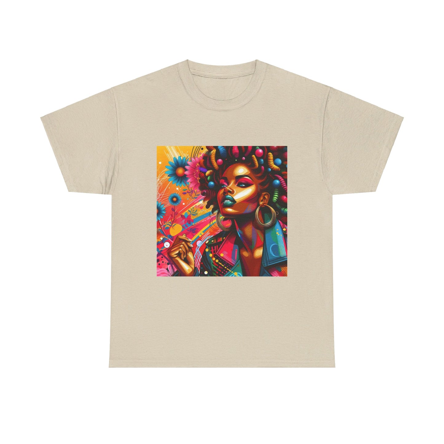 Vibrant Girl Unisex Heavy Cotton Tee