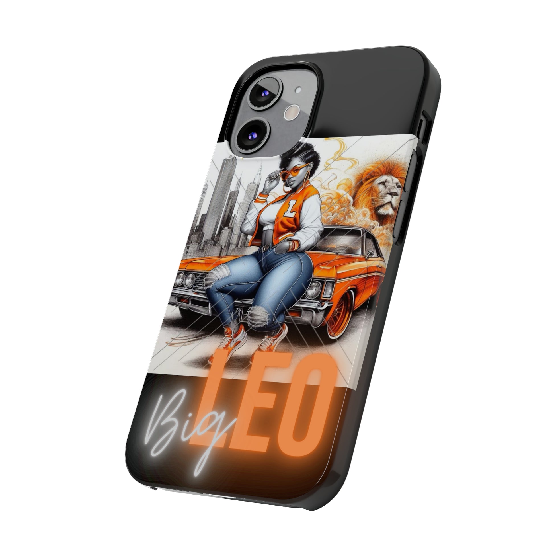 Leo Blk Phone Cases - Phone Case