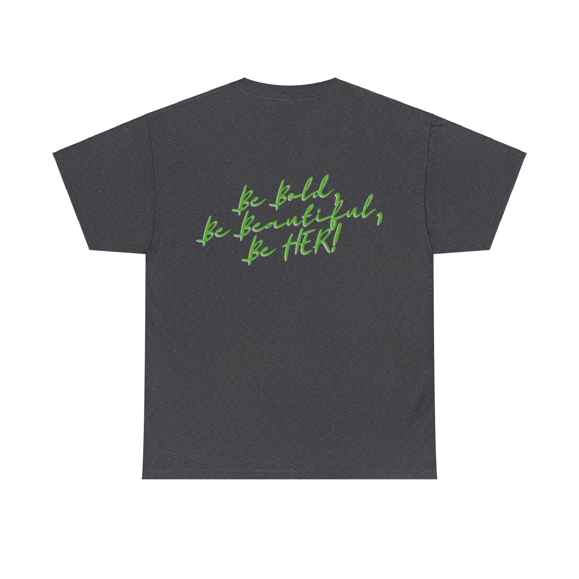 URHER Green Heavy Cotton Tee - T-Shirt