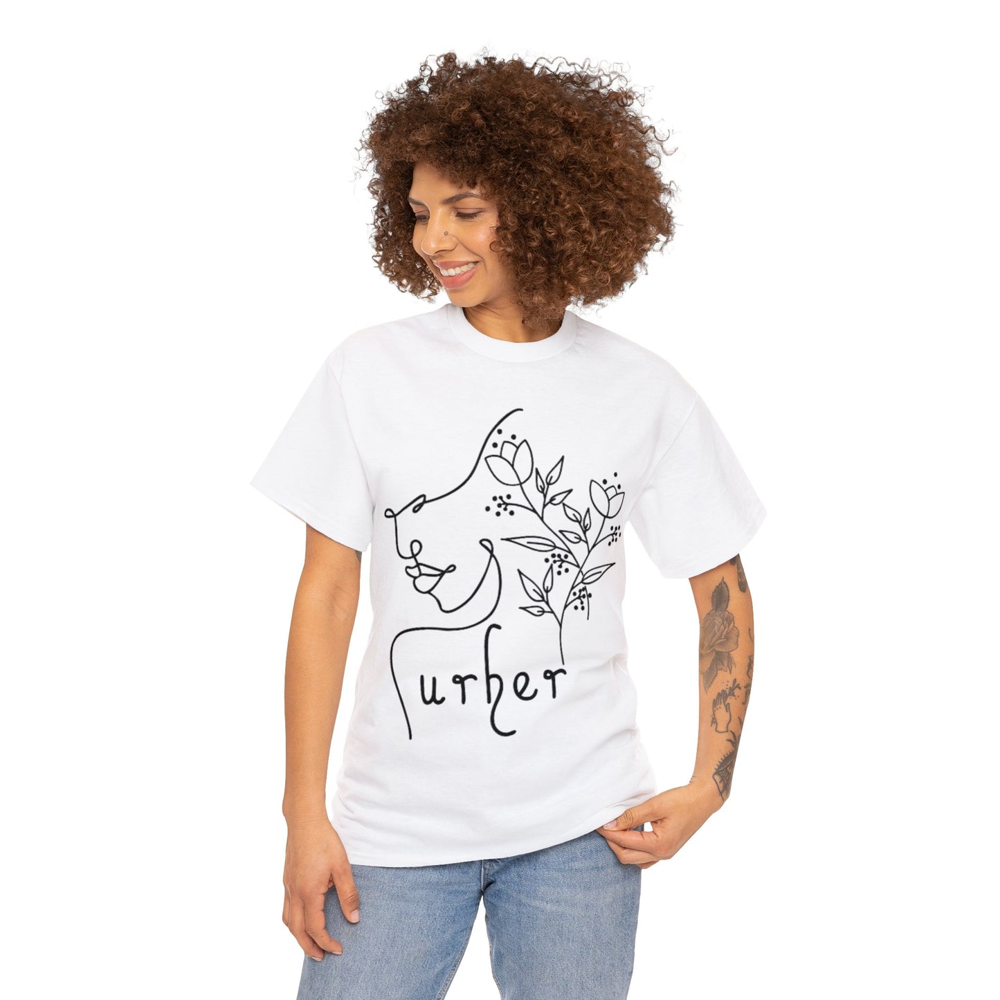 URHER Unisex Heavy Cotton Tee - T-Shirt