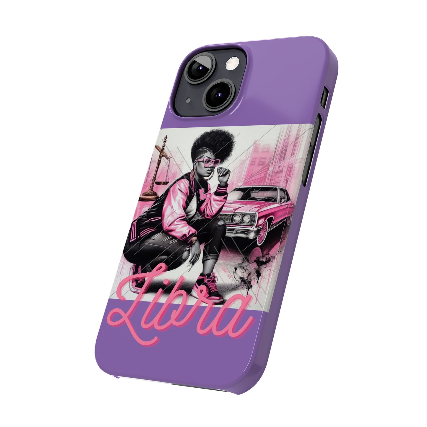 Libria Purple Phone Cases - Phone Case