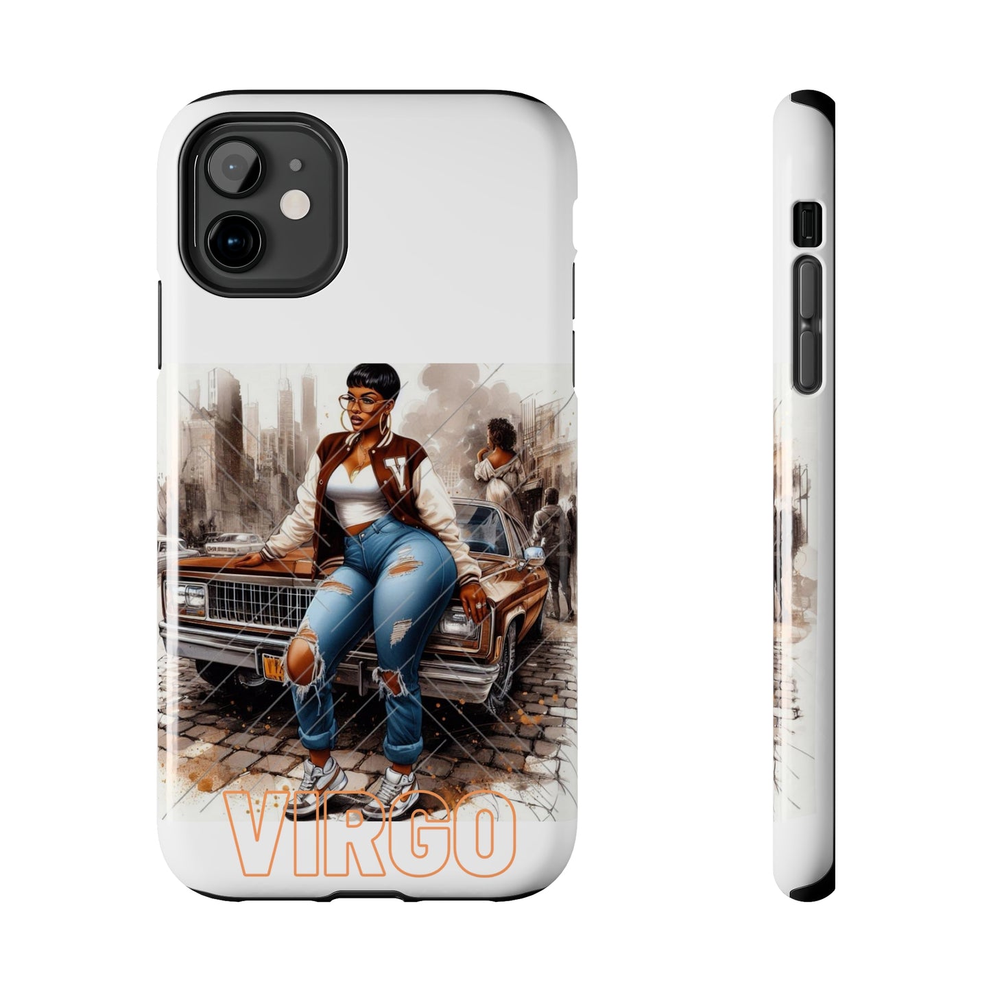 Virgo White Tough Phone Cases - iPhone 11 - Phone Case