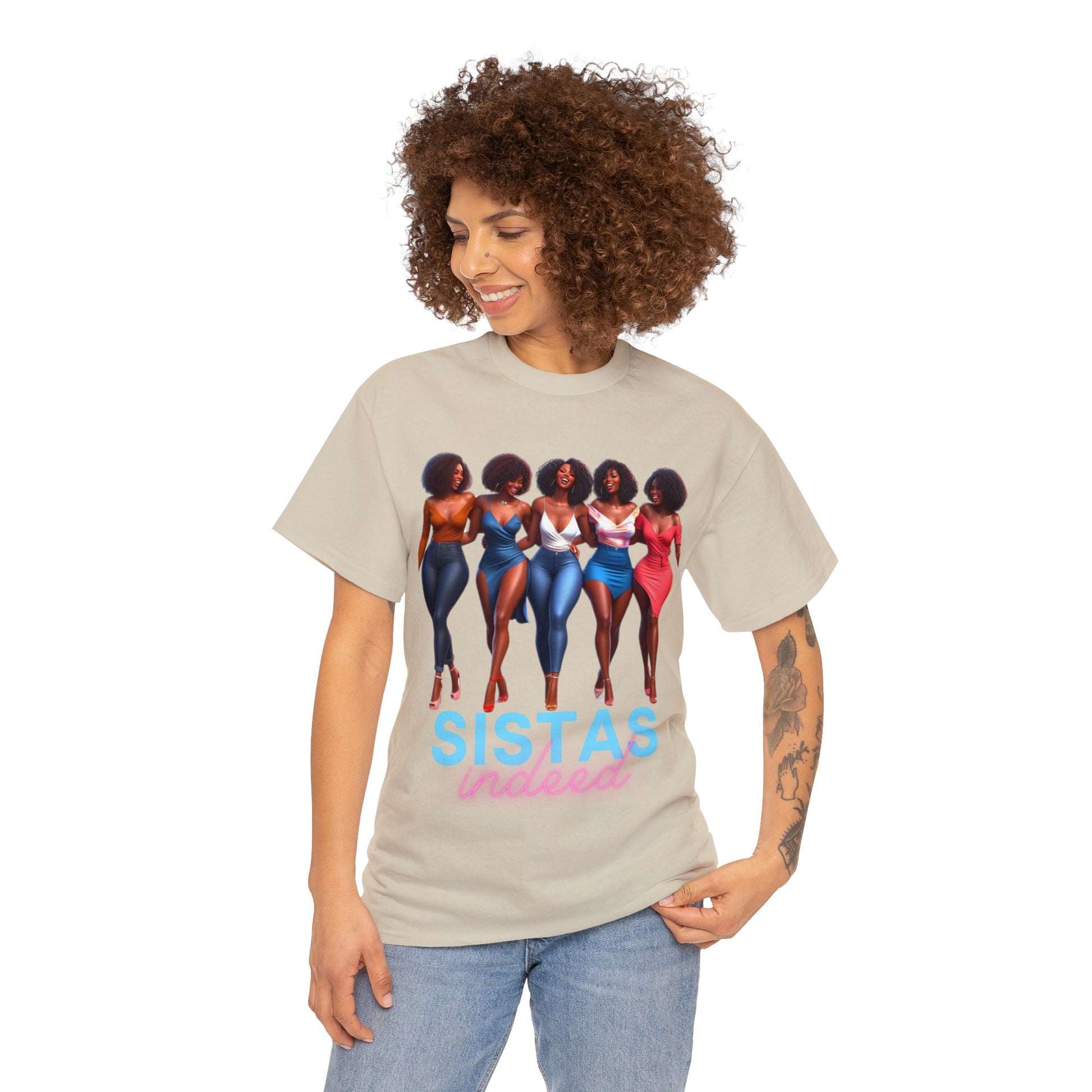 Sistas Indeed Unisex Heavy Cotton Tee - T-Shirt