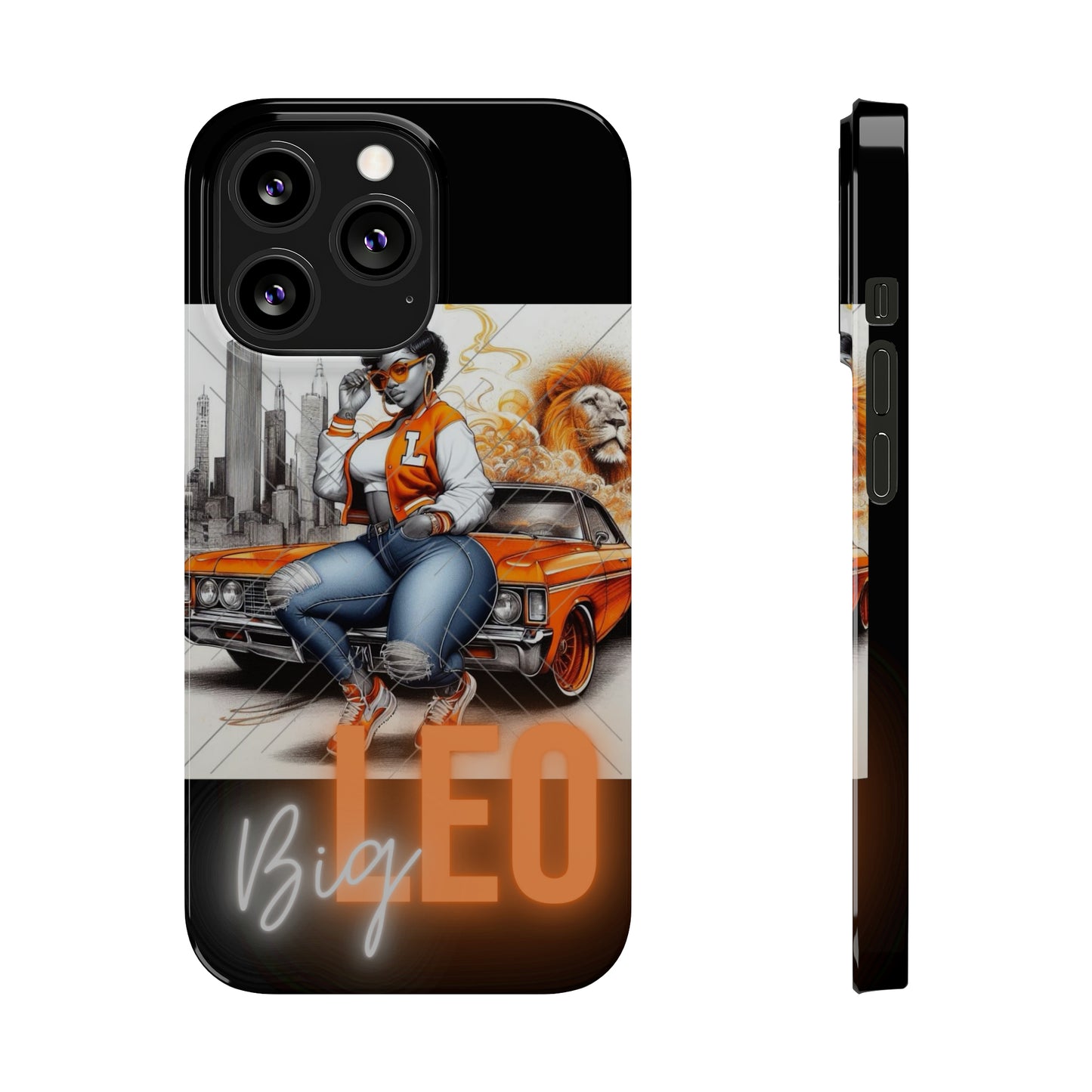 Leo Blk Phone Cases - iPhone 13 Pro - Phone Case