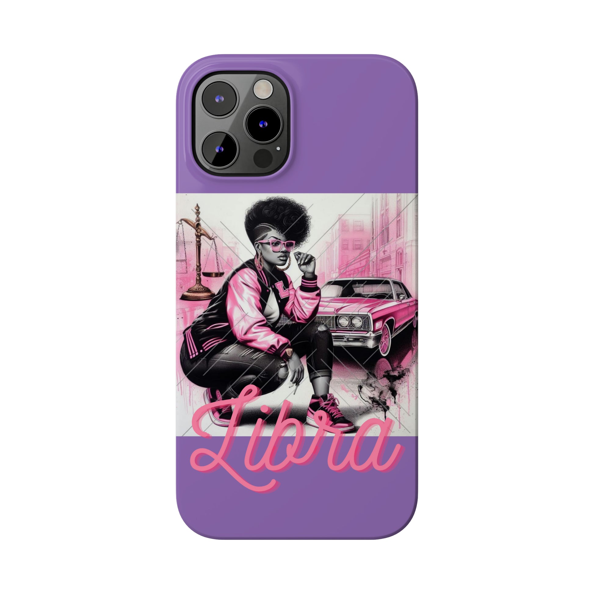 Libria Purple Phone Cases - Phone Case