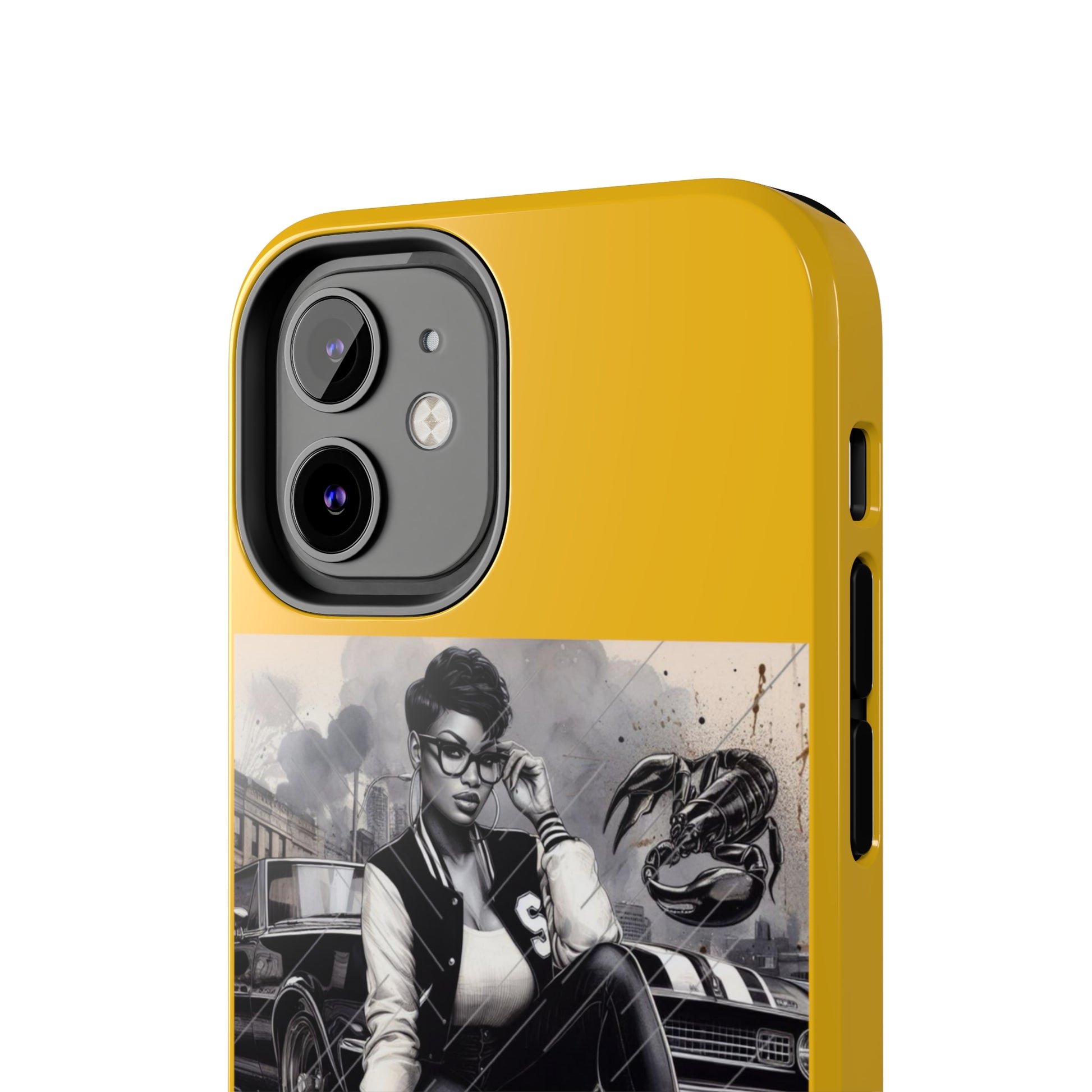 Scorpio Yellow Tough Phone Cases - Phone Case