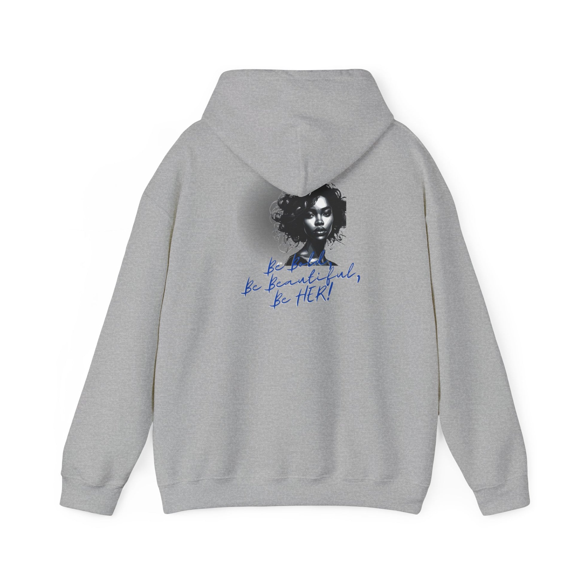 Bold Beautiful Her Hoodie blue - Hoodie