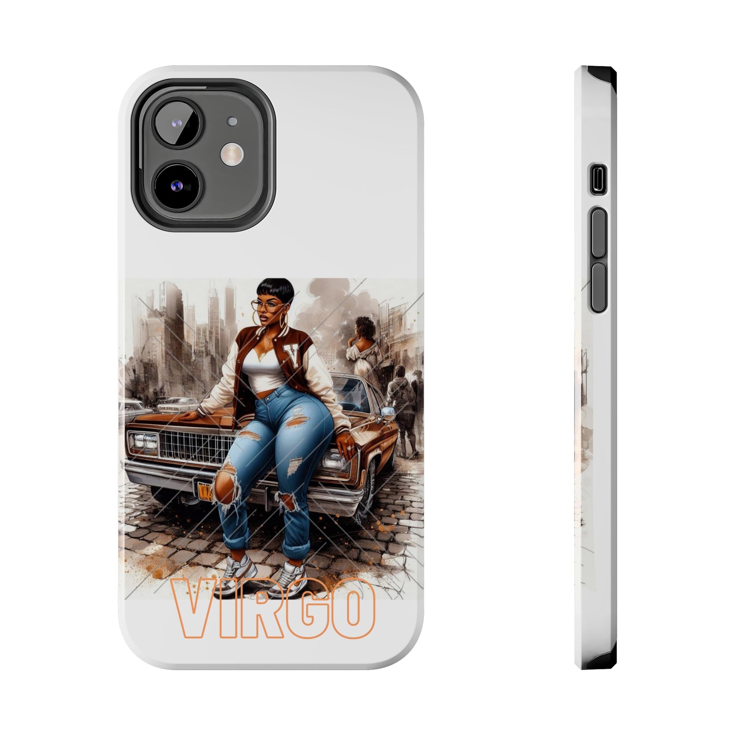 Virgo White Tough Phone Cases - iPhone 12 - Phone Case