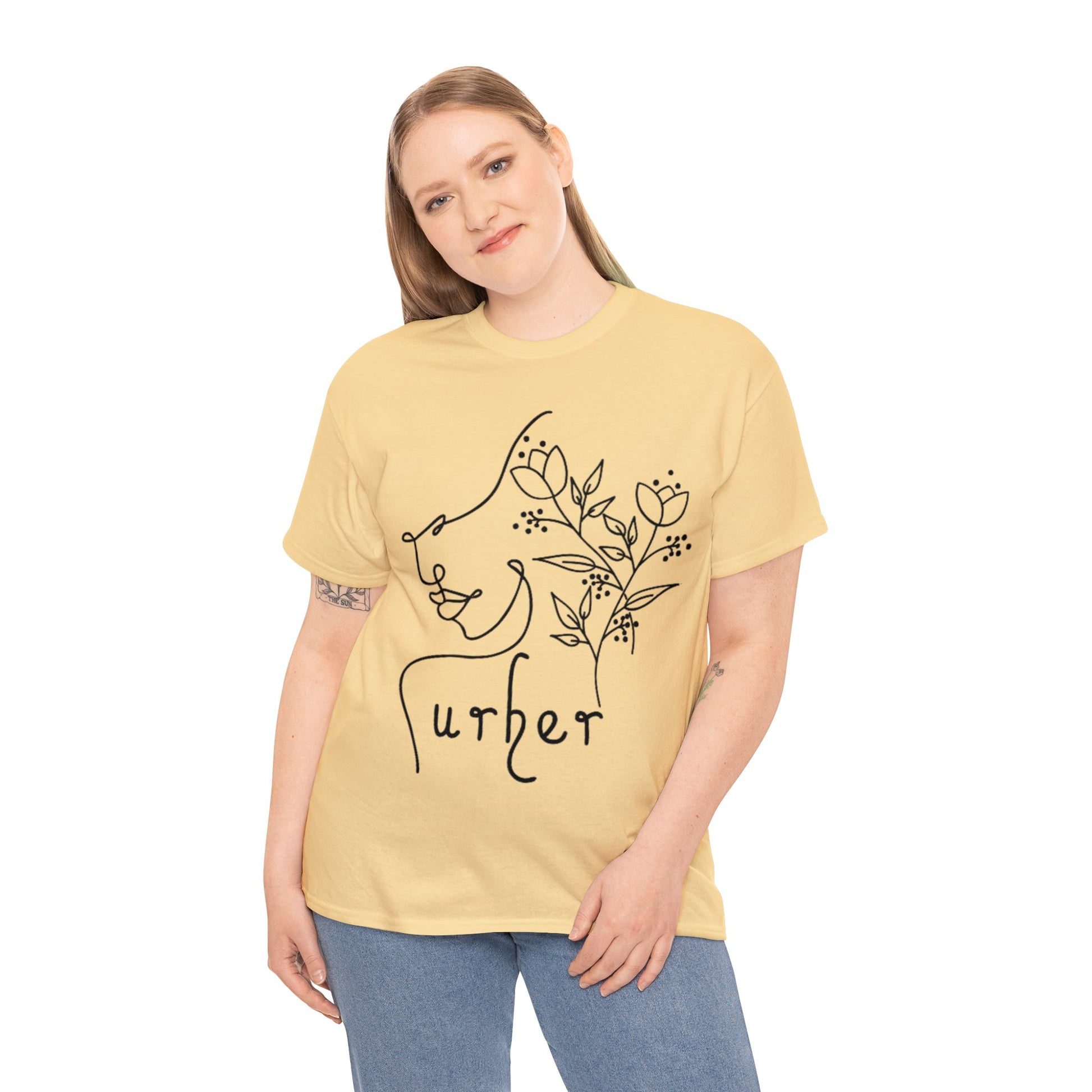 URHER Unisex Heavy Cotton Tee - T-Shirt