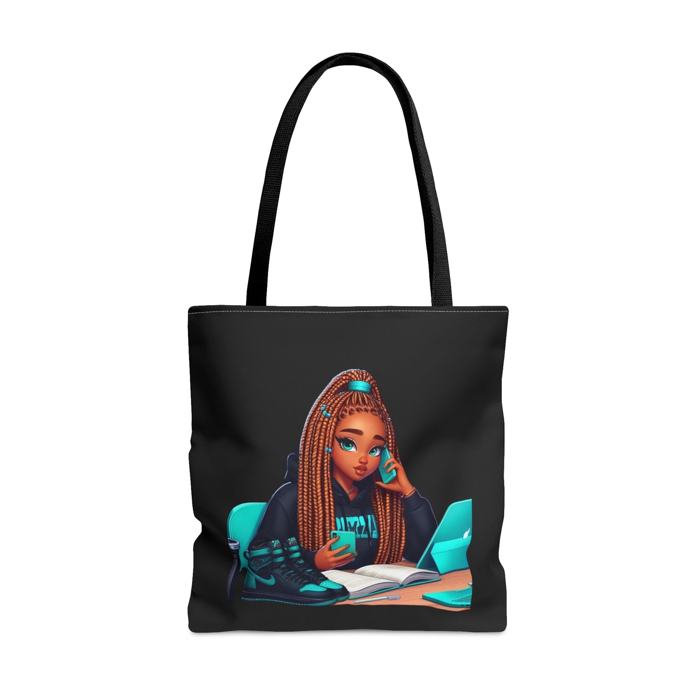 Tote Bag teal/blk - Large - Bags