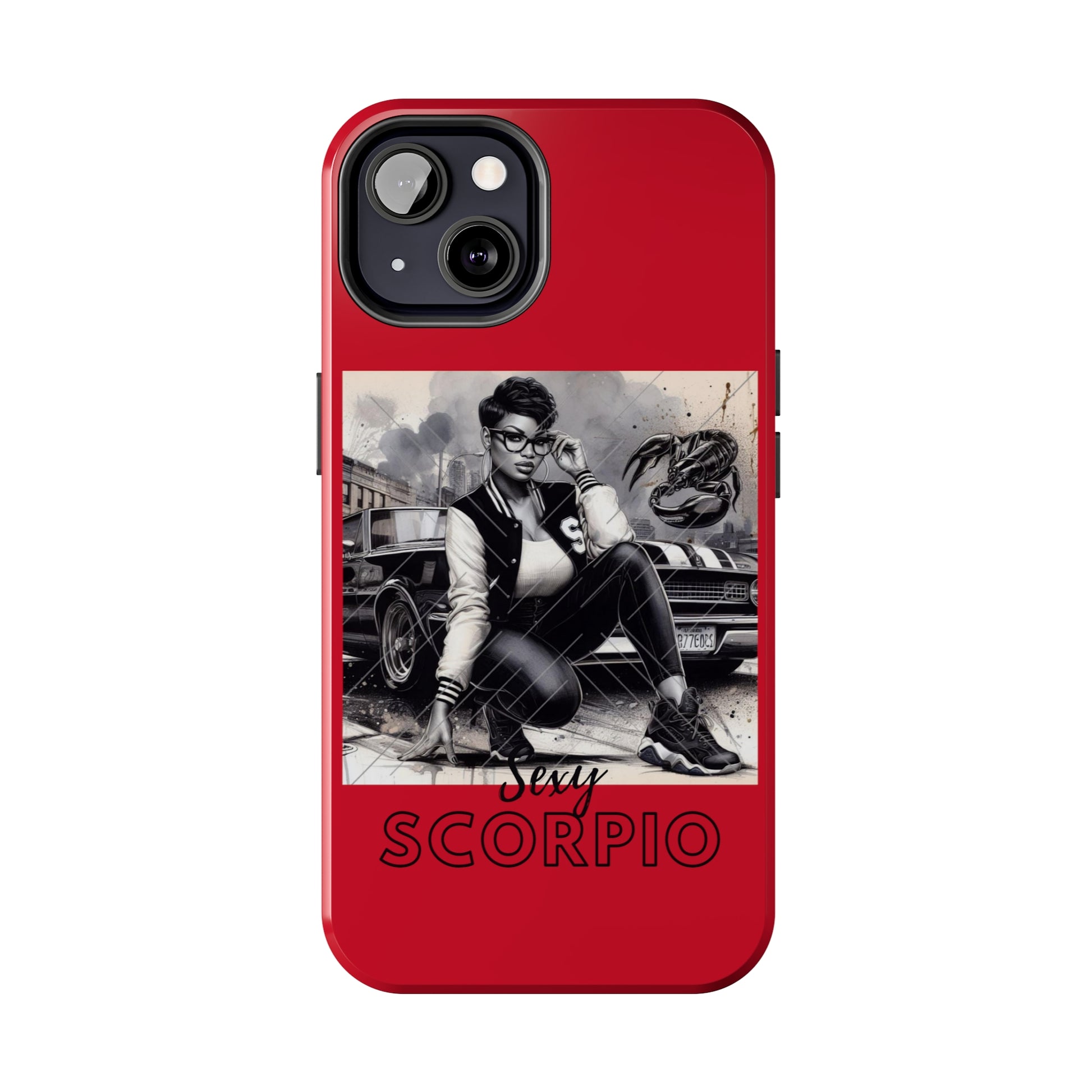 Scorpio Red Tough Phone Cases - Phone Case