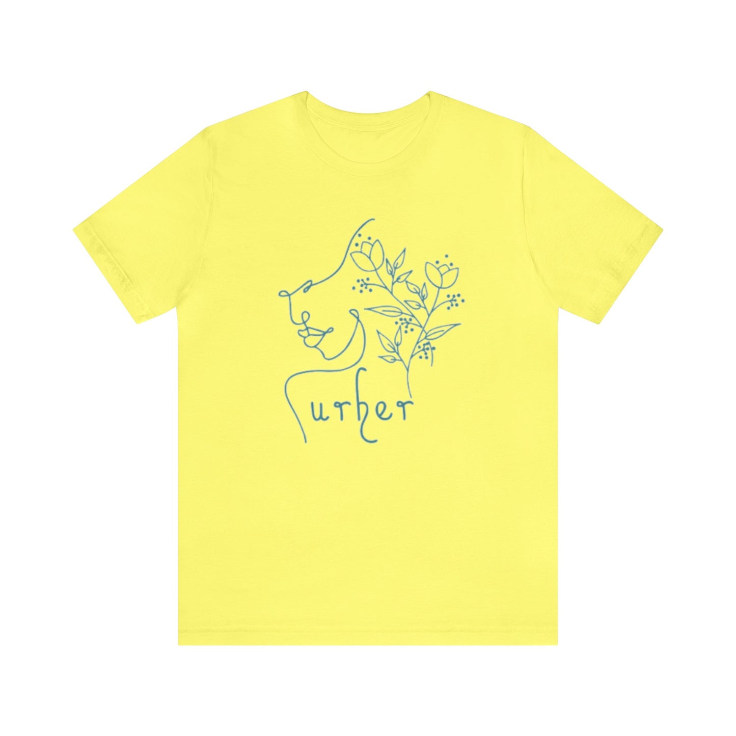 URHER Sleeve Tee - Yellow / S - T-Shirt