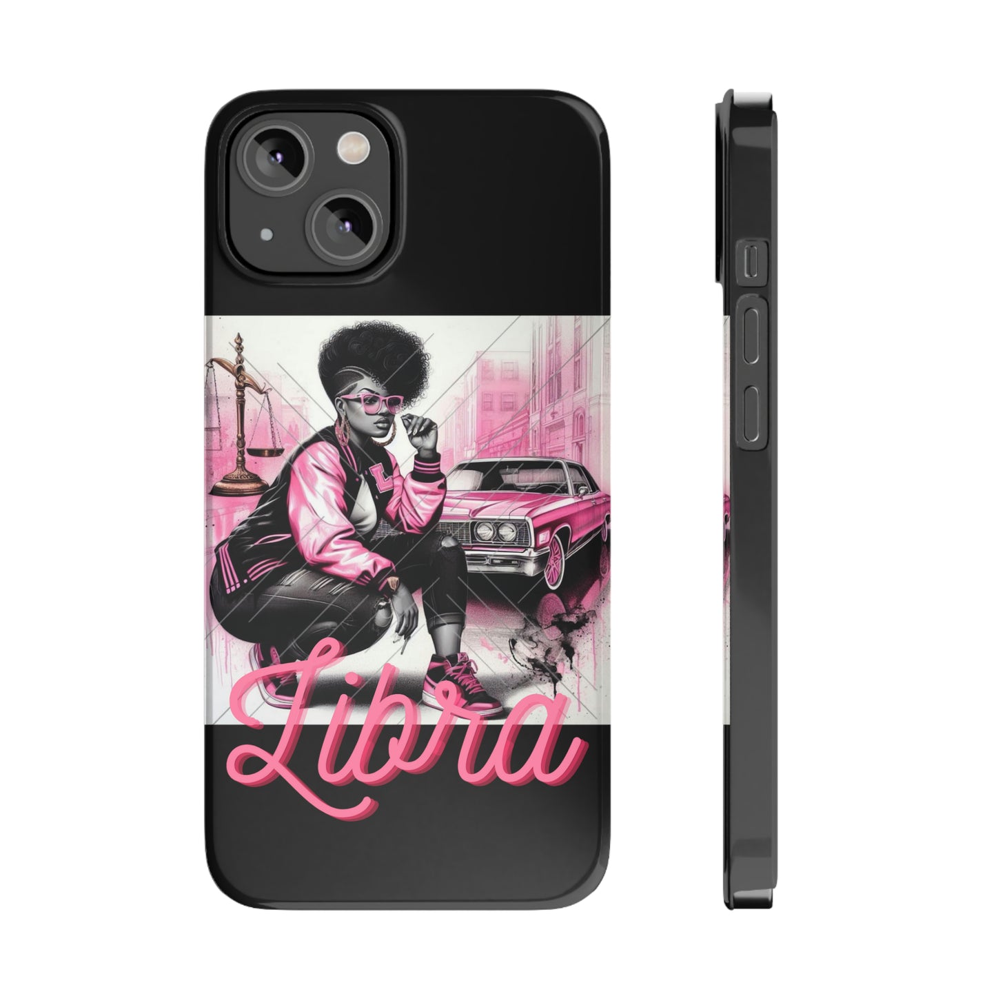 Libria Blk Phone Cases - iPhone 14 - Phone Case