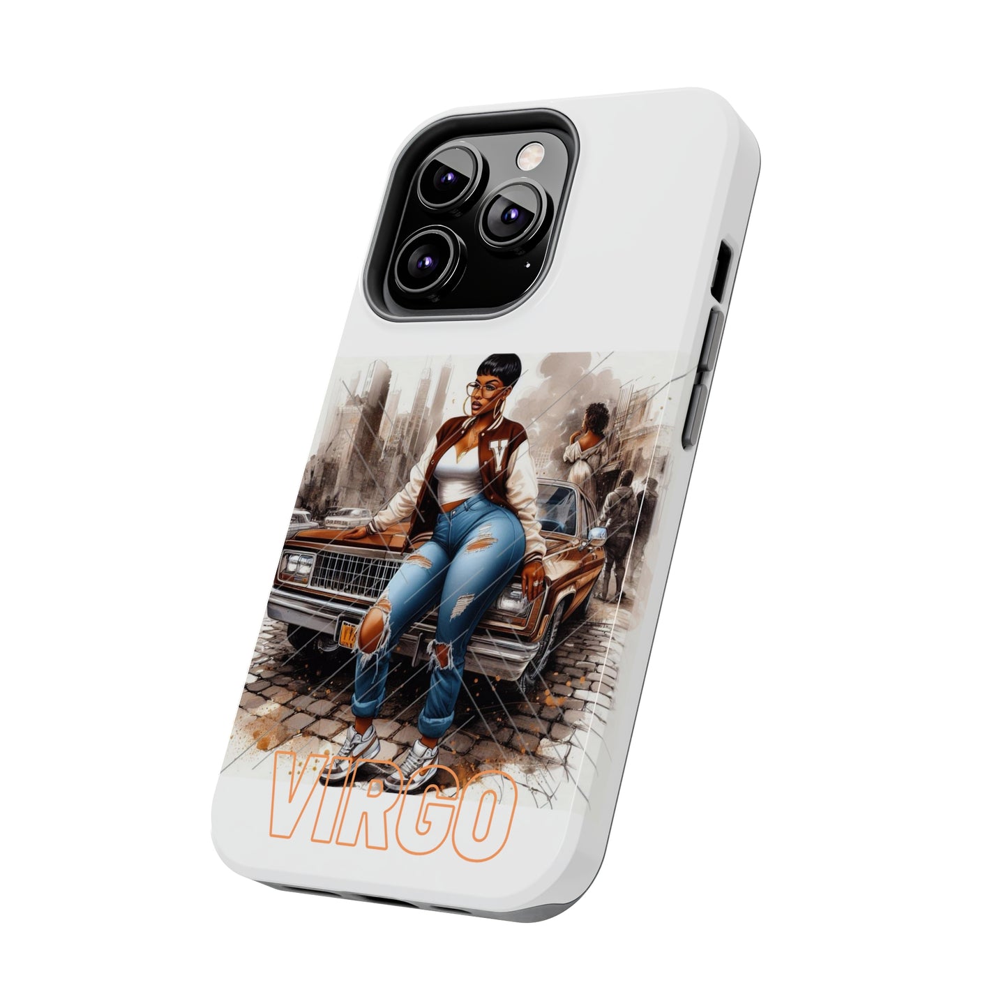 Virgo White Tough Phone Cases - Phone Case