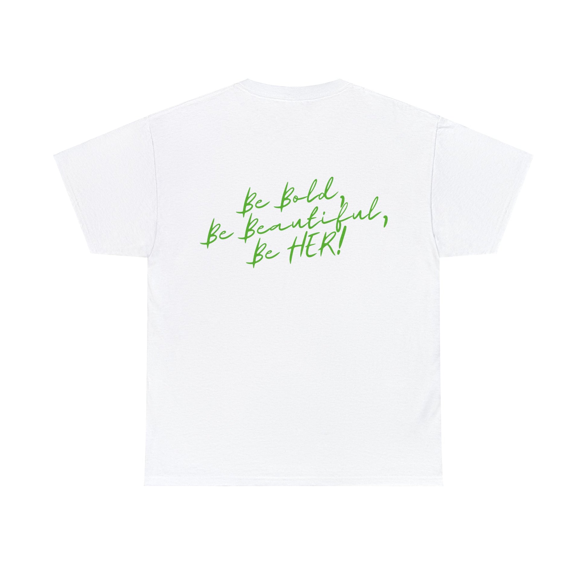 URHER Green Heavy Cotton Tee - T-Shirt