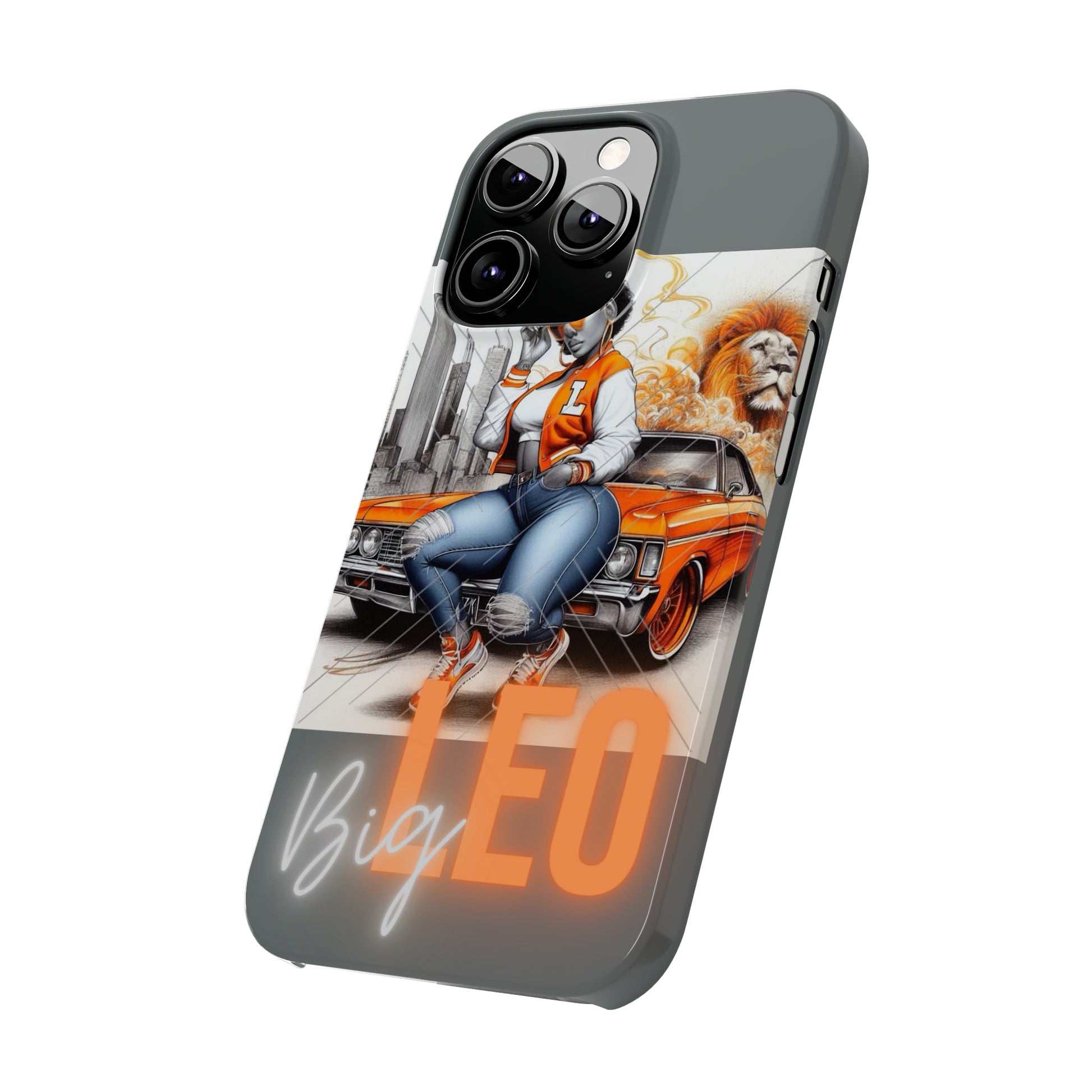 Leo Grey Phone Cases - Phone Case