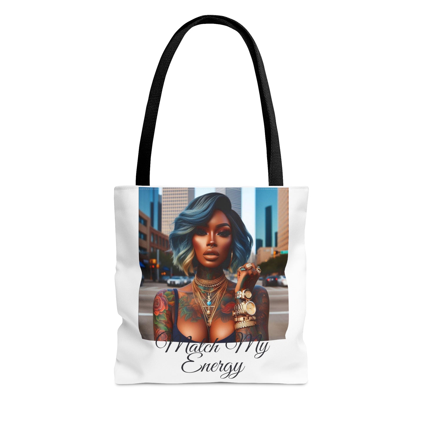 Match my energy bob Tote Bag - Small - Bags