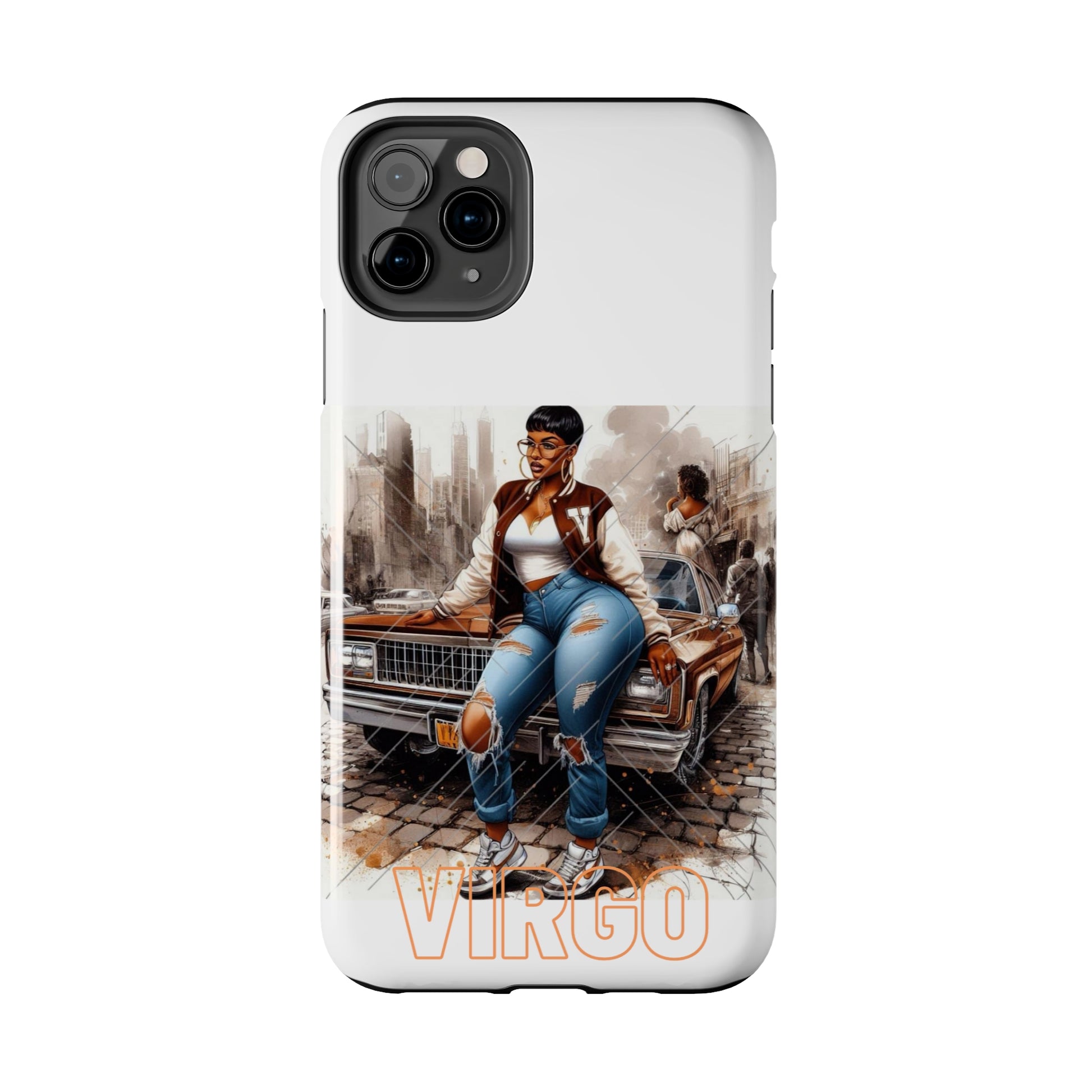 Virgo White Tough Phone Cases - Phone Case