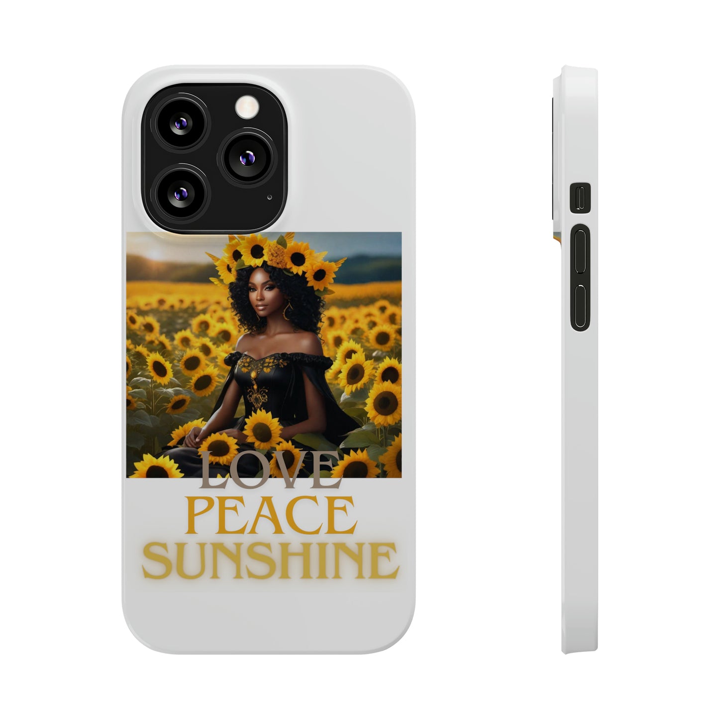 Sunshine Slim white Phone Cases - iPhone 13 Pro - Phone Case