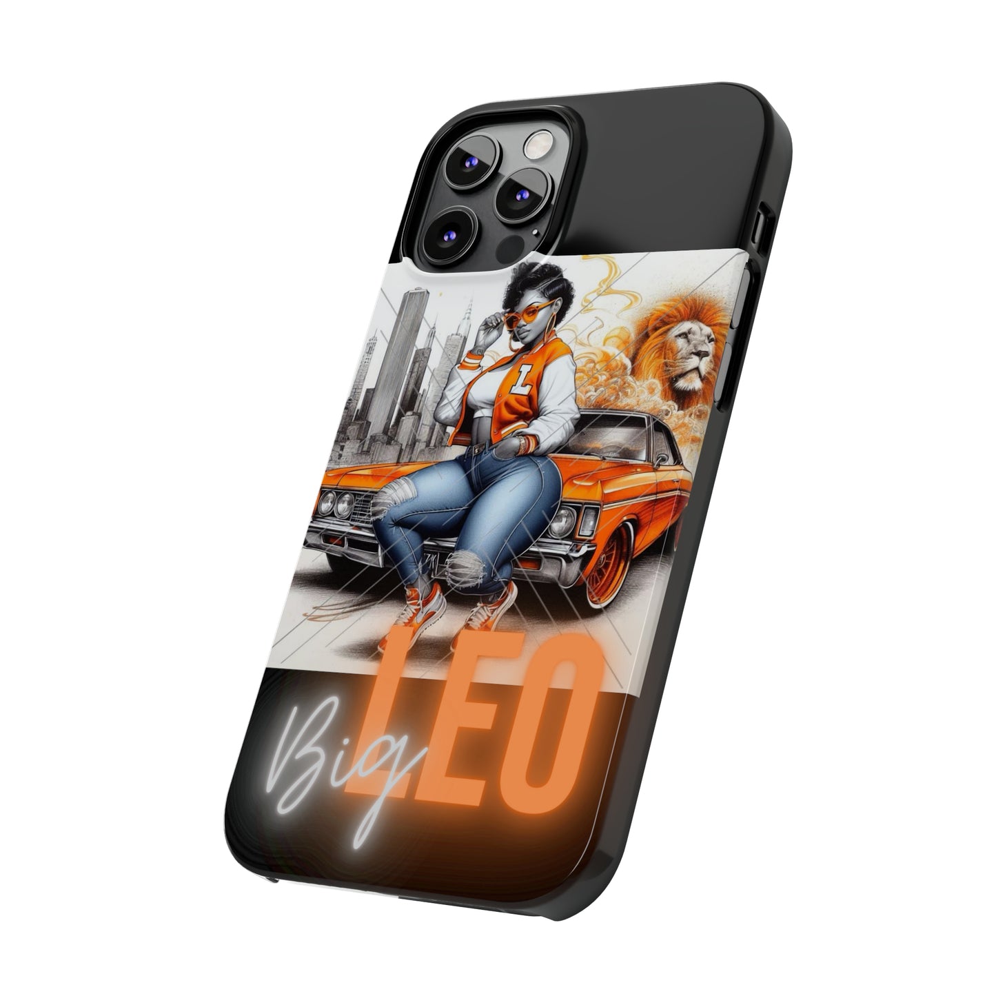 Leo Blk Phone Cases - Phone Case