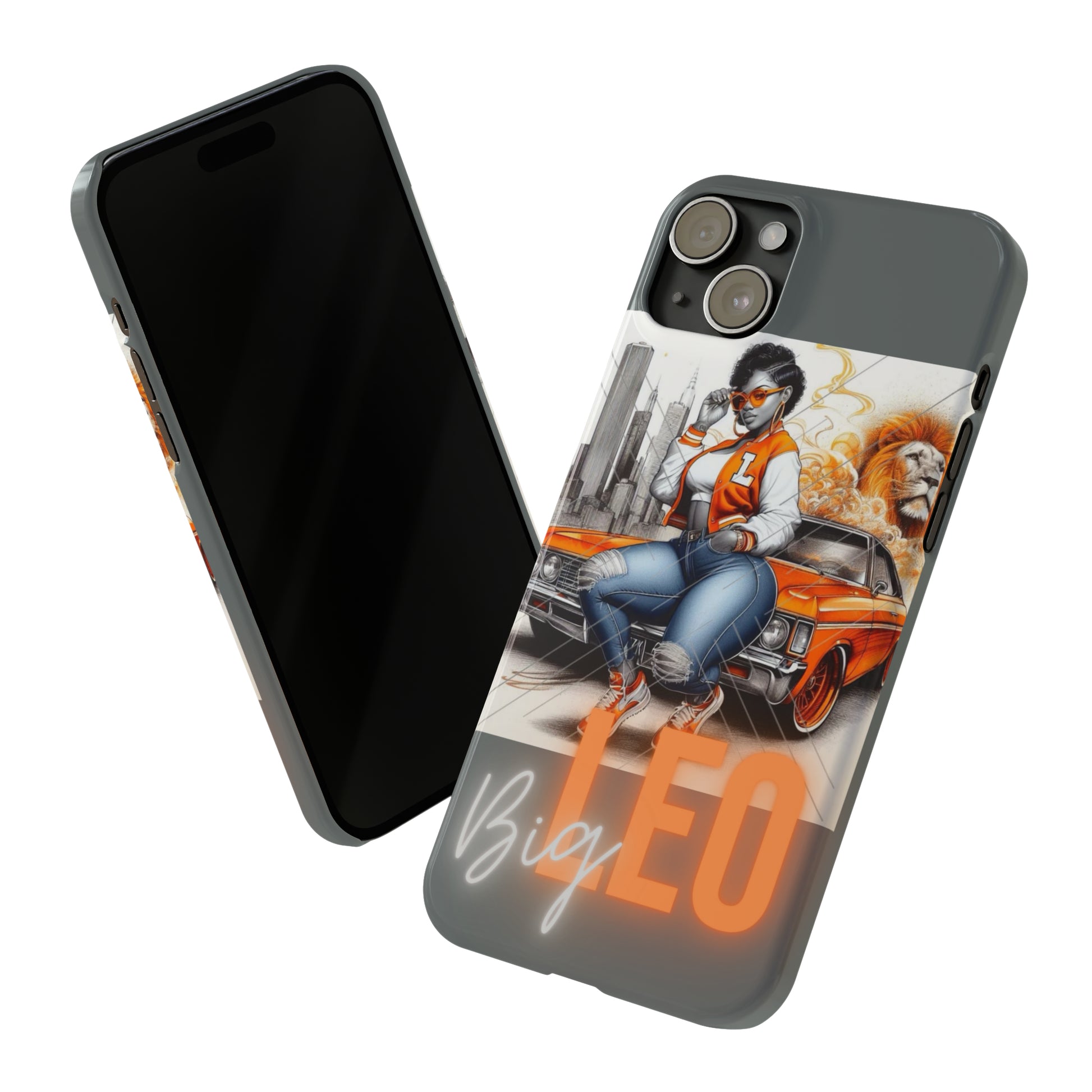 Leo Grey Phone Cases - Phone Case