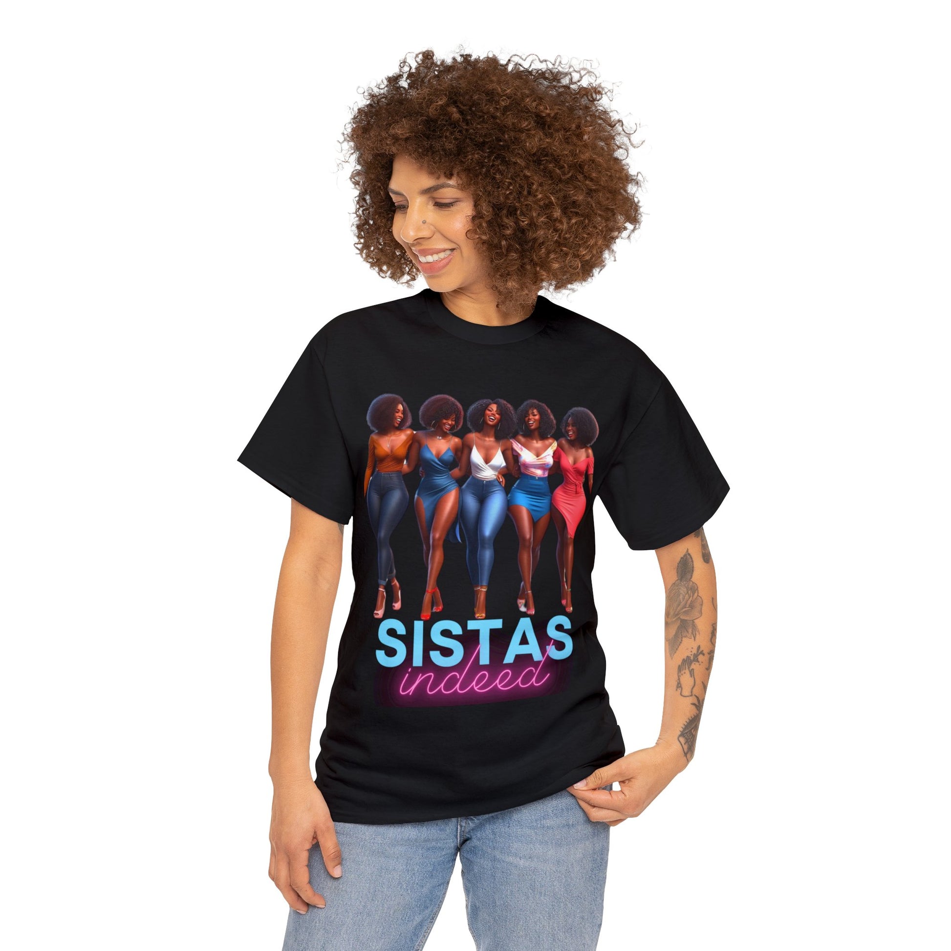 Sistas Indeed Unisex Heavy Cotton Tee - T-Shirt