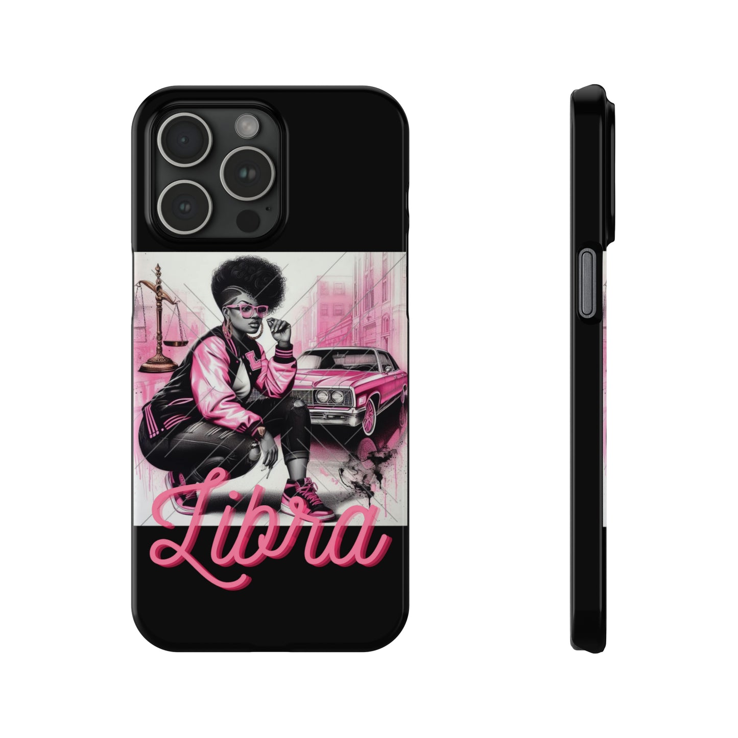 Libria Blk Phone Cases - iPhone 15 Pro Max - Phone Case