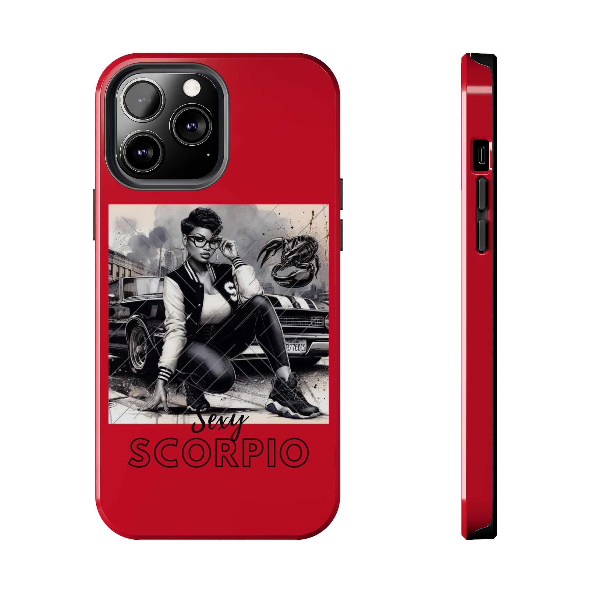 Scorpio Red Tough Phone Cases - Phone Case