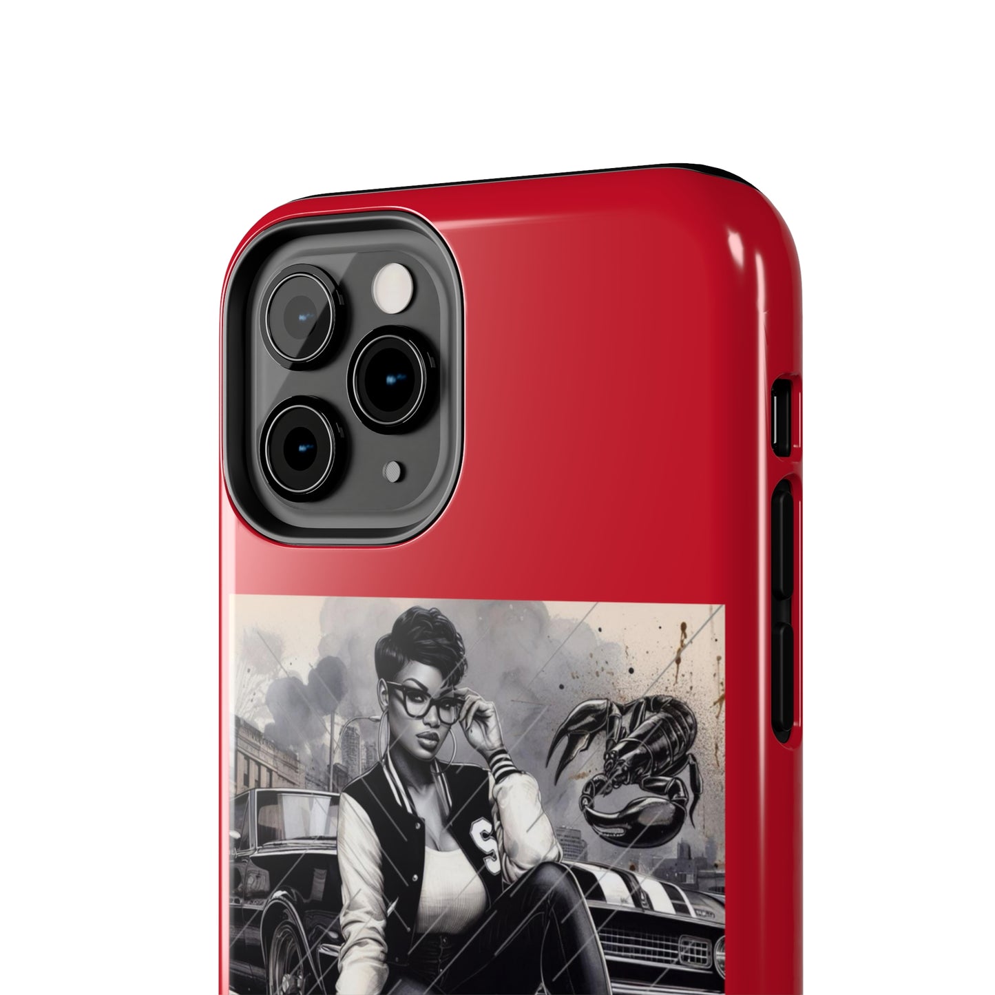 Scorpio Red Tough Phone Cases - Phone Case