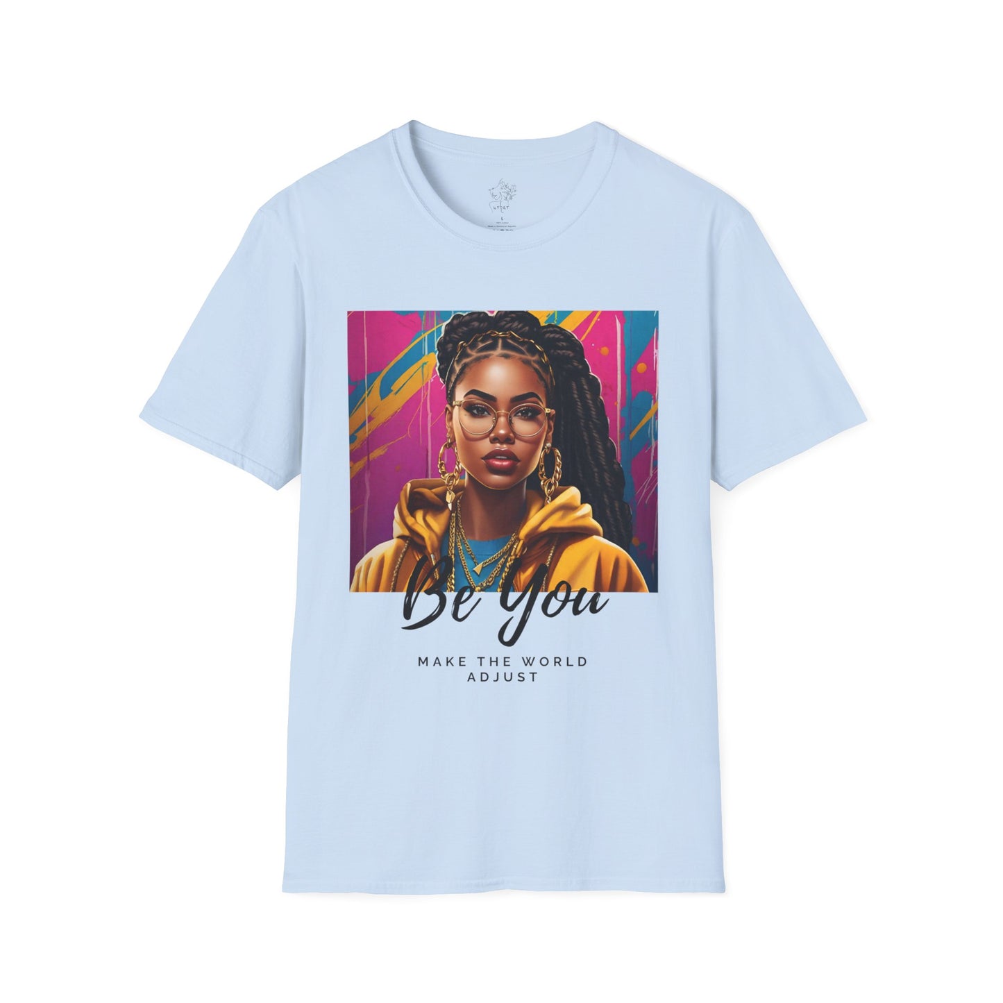 Be You Locs Unisex Softstyle T-Shirt - Light Blue / S - T-Shirt