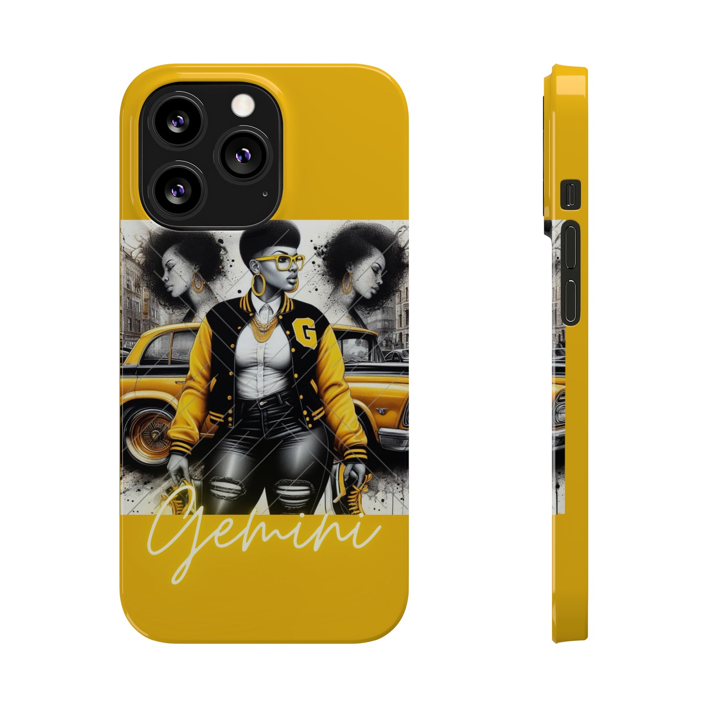 Gemini Gold Phone Cases - iPhone 13 Pro - Phone Case